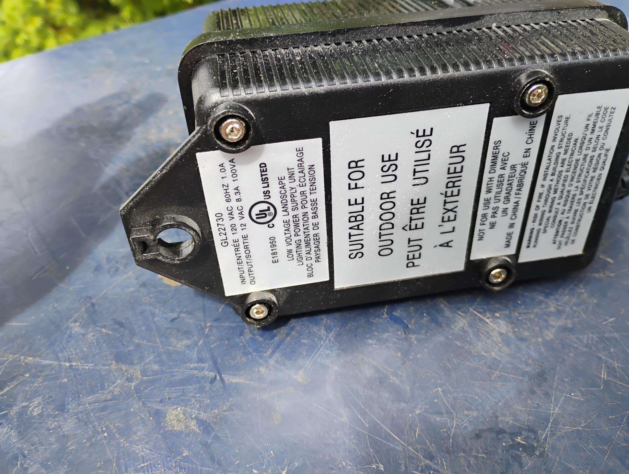 Landscape Lighting Transformer GL22730 New Open Box - photo 3