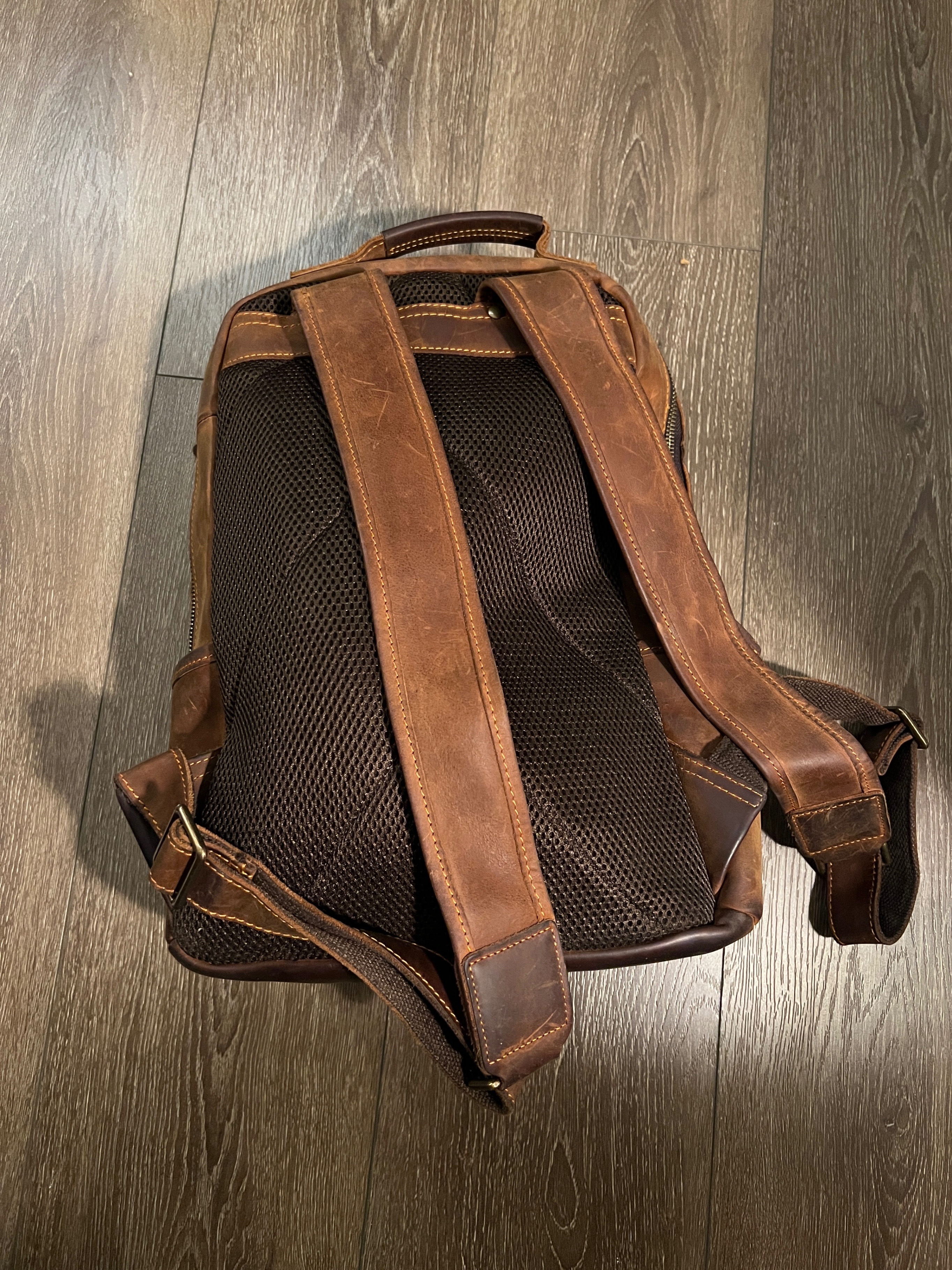 Leather Backpack - photo 4