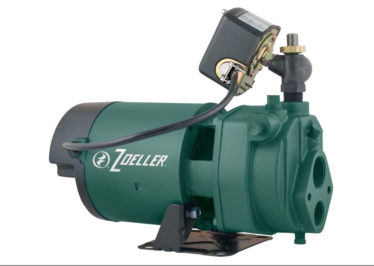 1 HP Cast-Iron Convertible Jet Pump