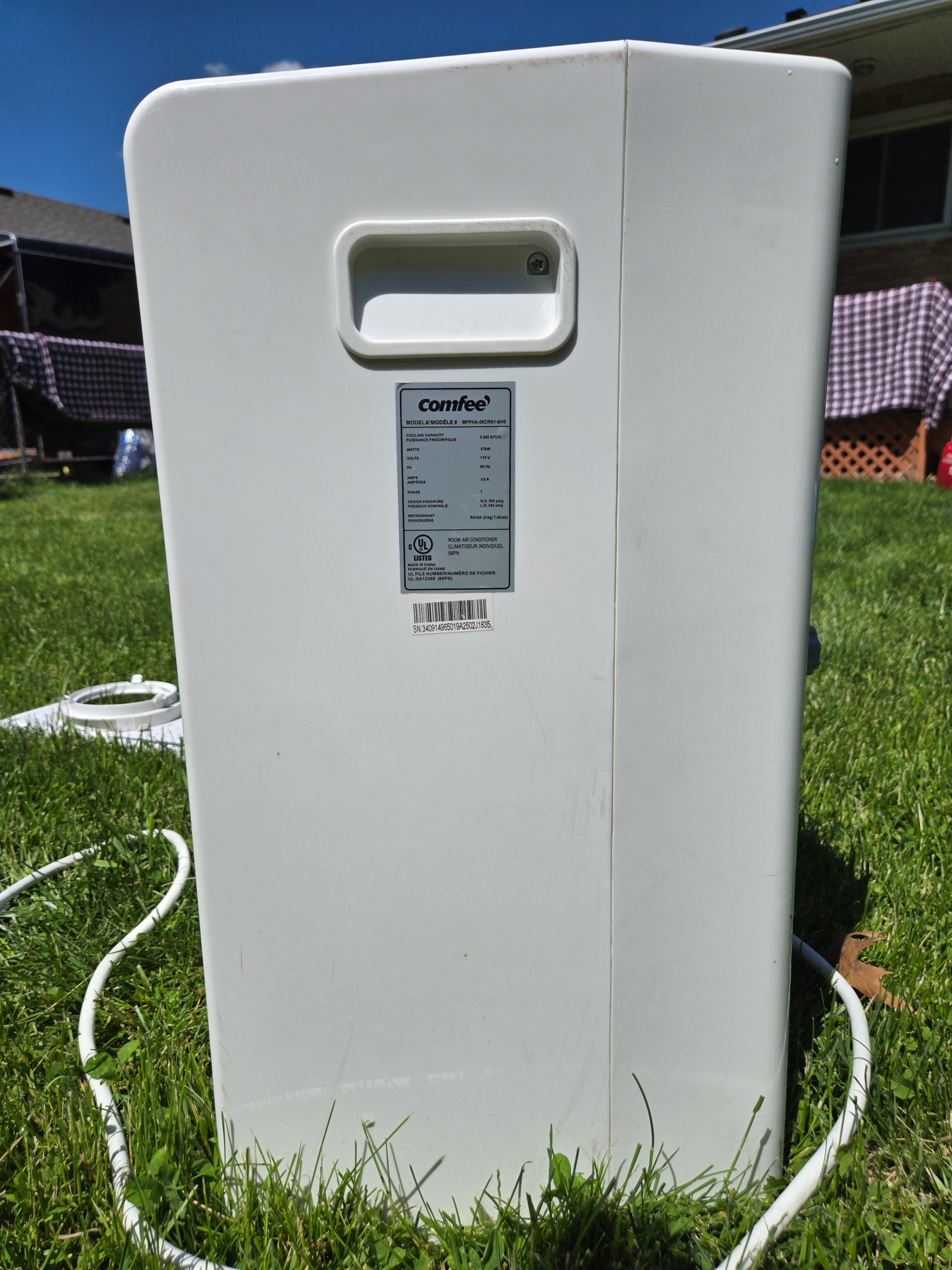 Comfee Portable Air Conditioner 6000 BTU - photo 4