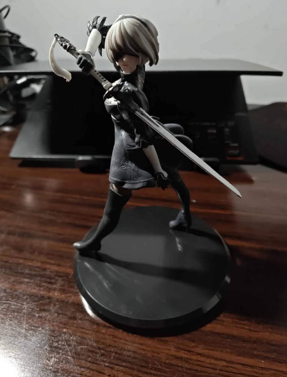 New 2B Anime Figurine