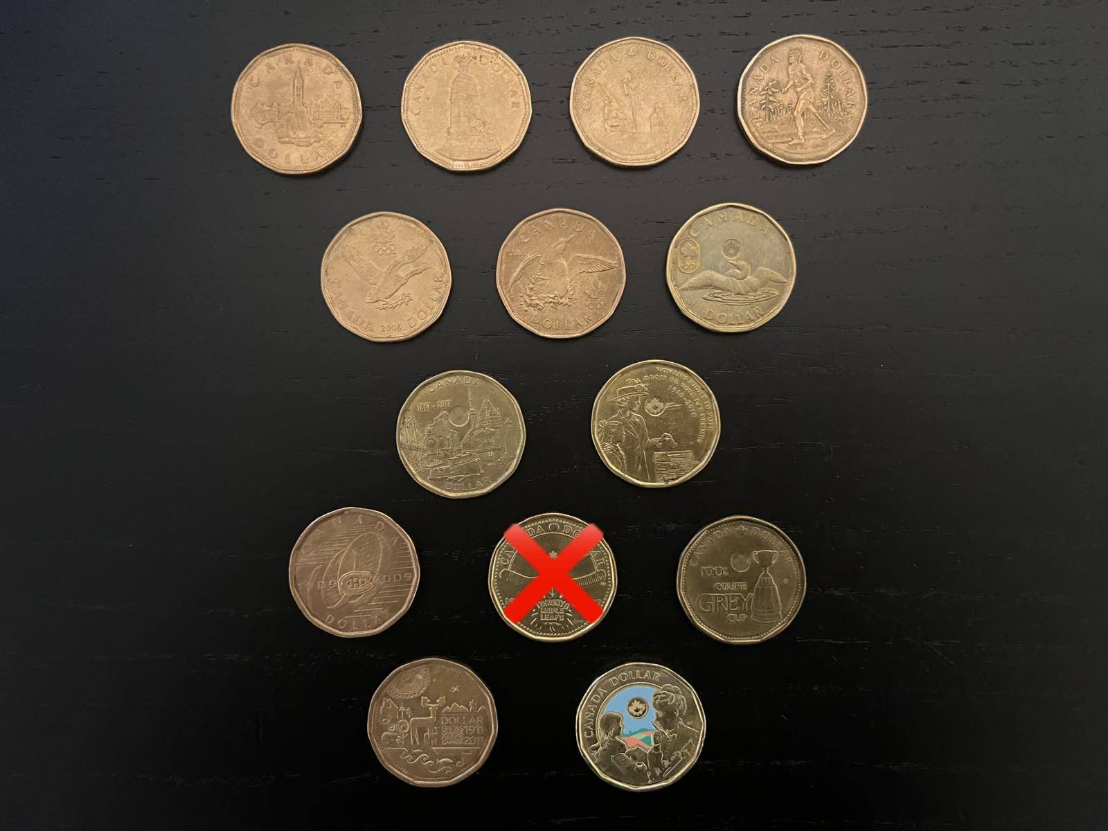Commemorative Loonie Coins