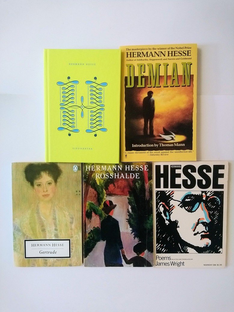 Hermann Hesse books! ⚽️