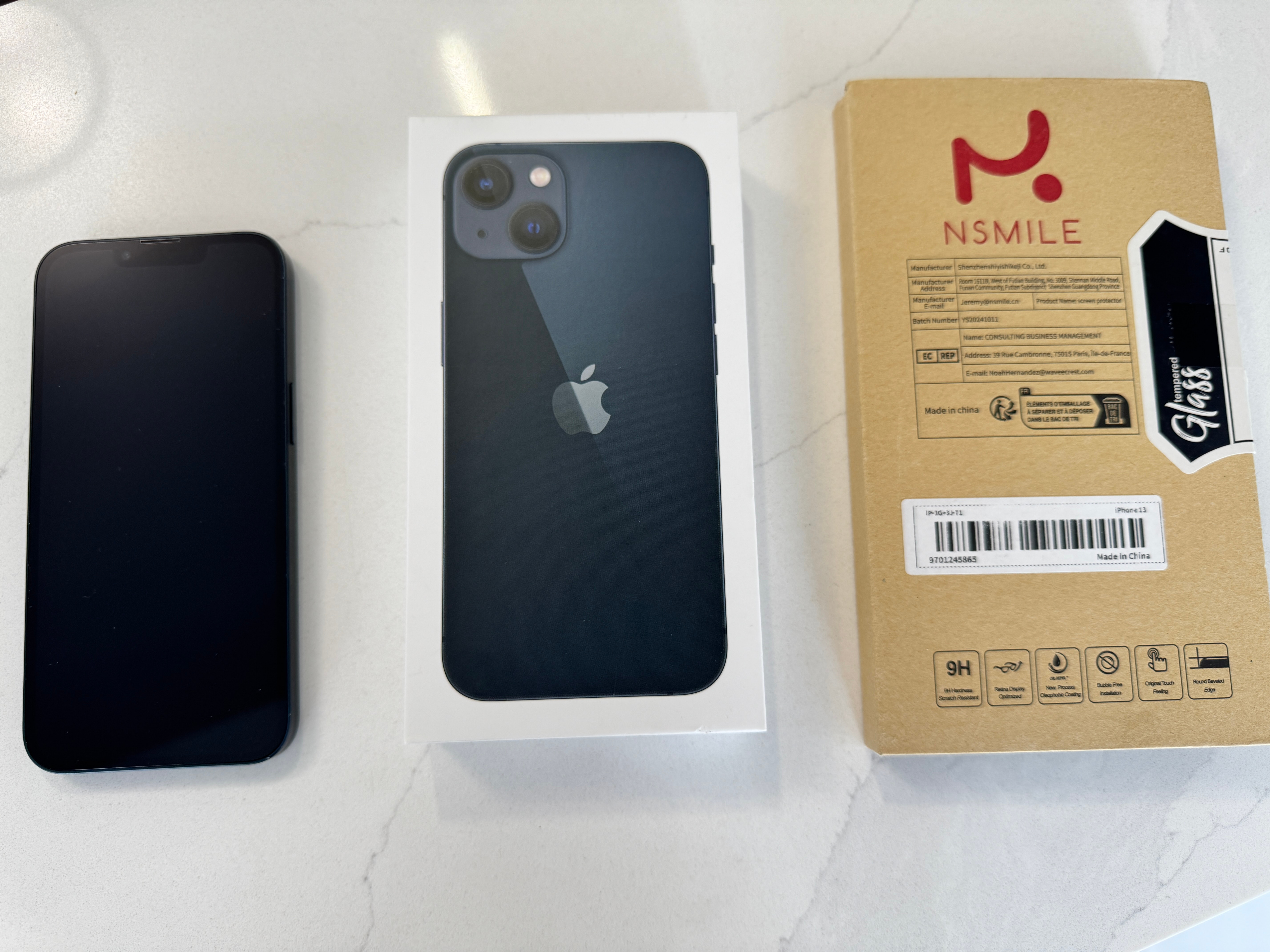 Apple iPhone 13 128GB Midnight A2631 w/ Box