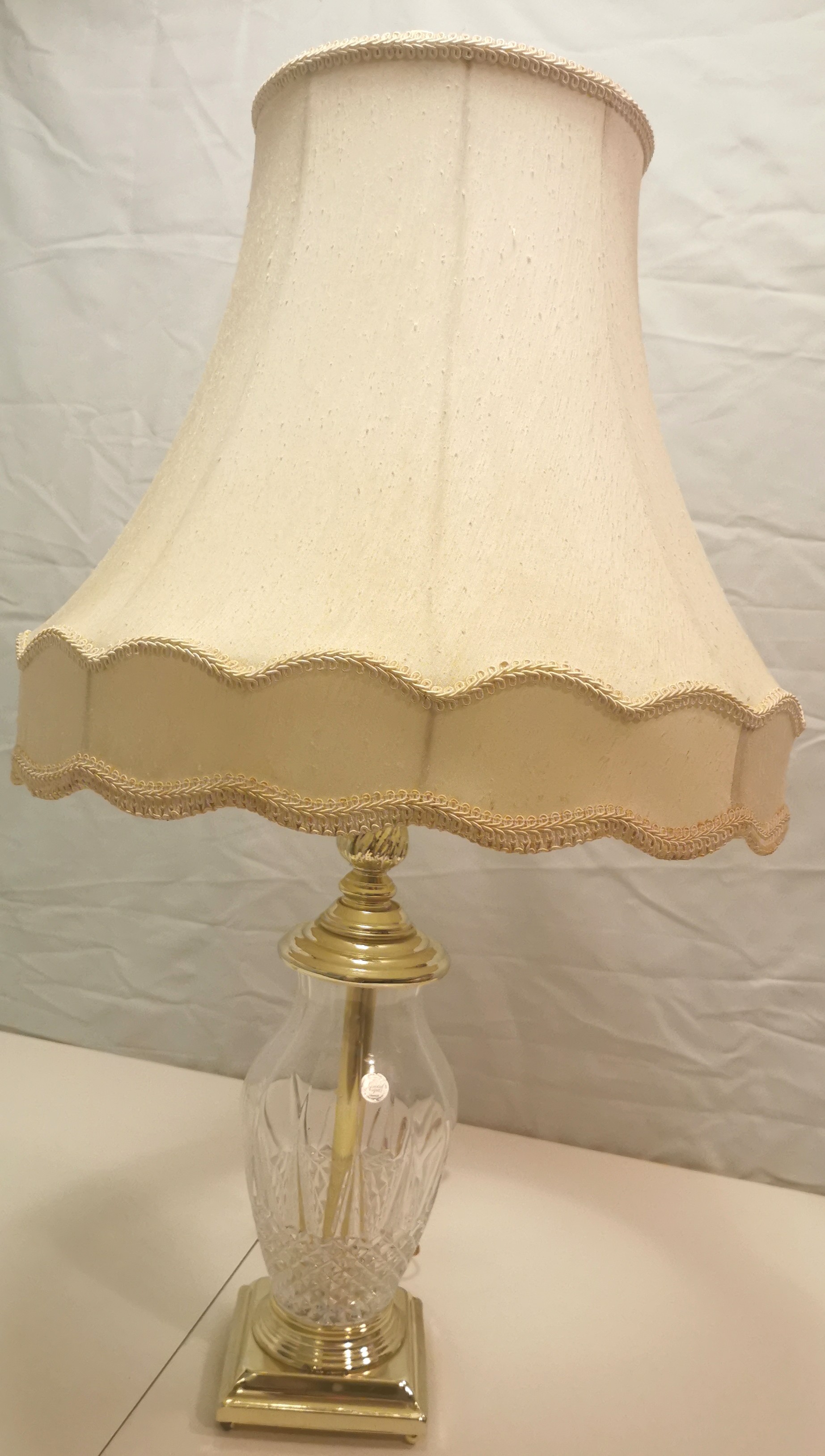 1970s Cristal d'Arques "Longchamp" Crystal Table Lamp - France - photo 2