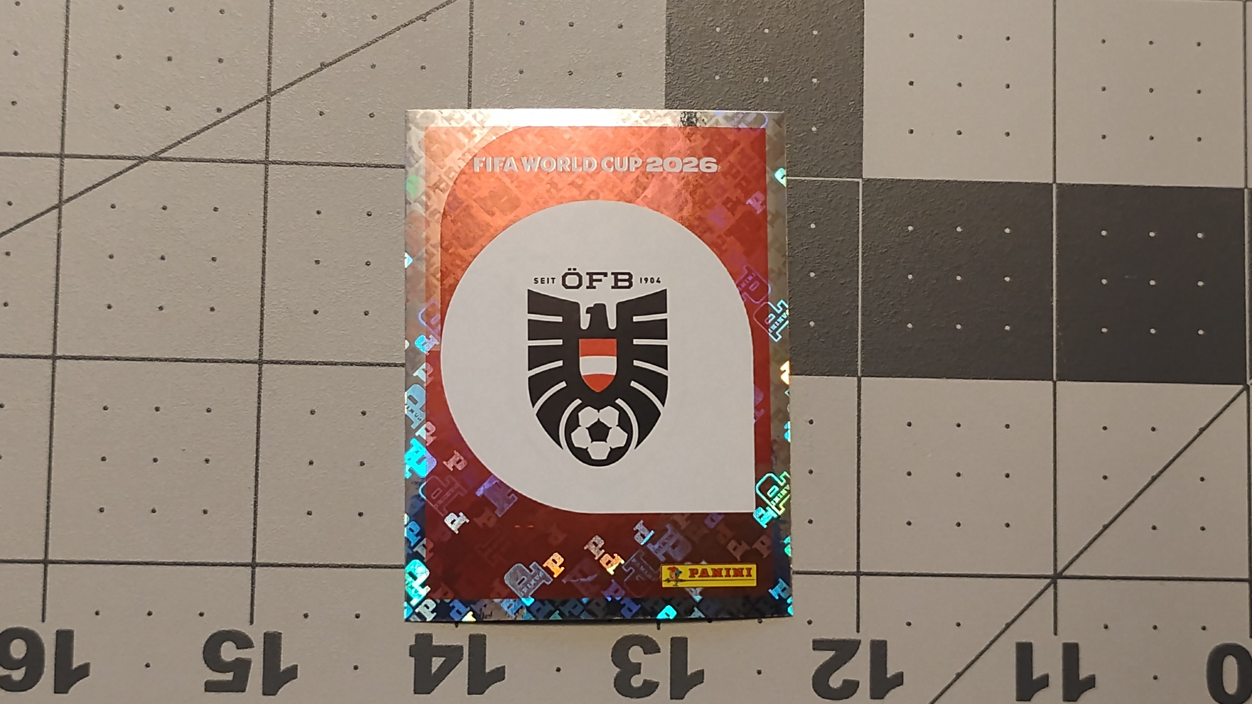 Austria Crest AUT 1 FIFA World Cup 2026 Panini Sticker