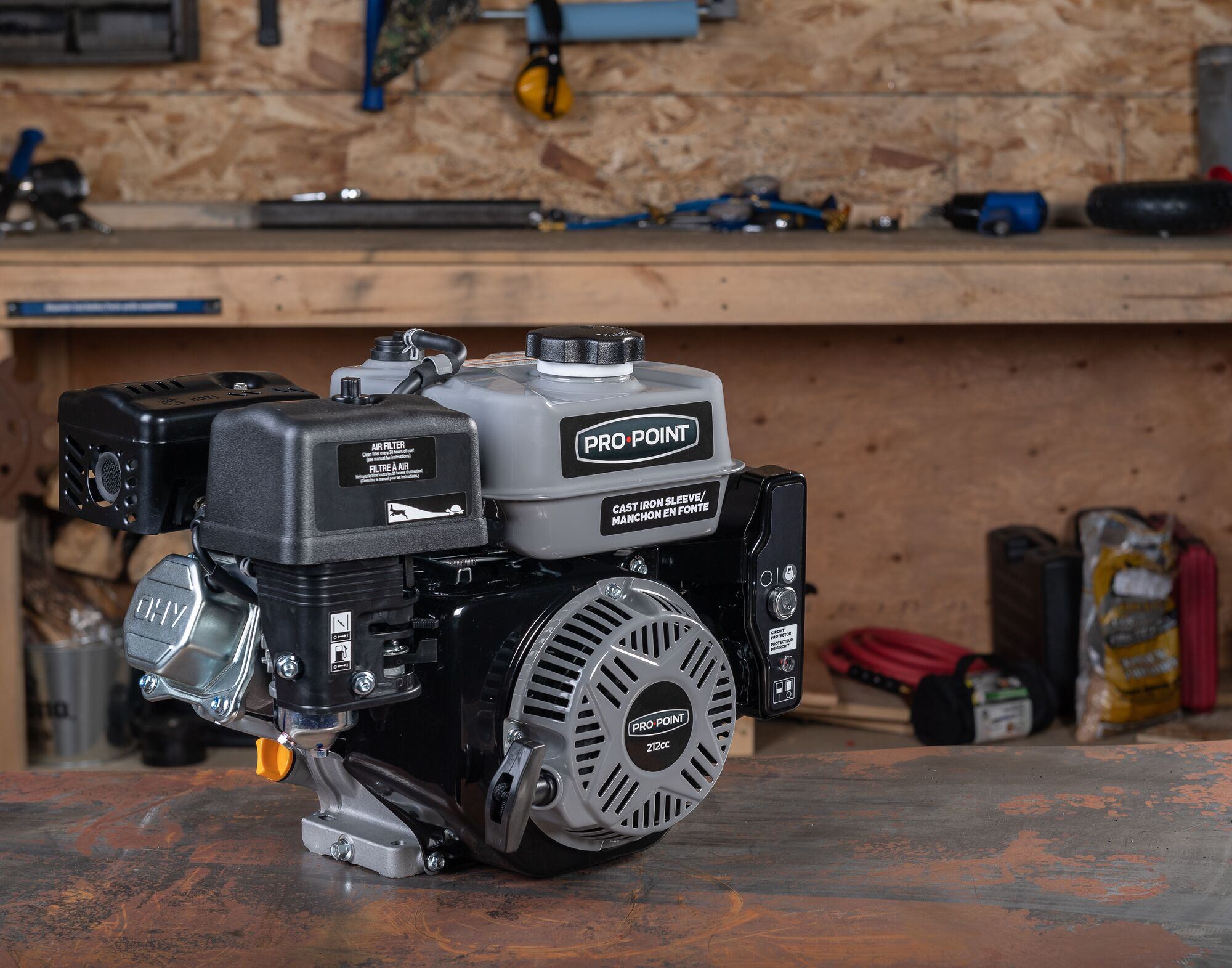 212cc OHV Gas Engine with Electric Start - photo 4
