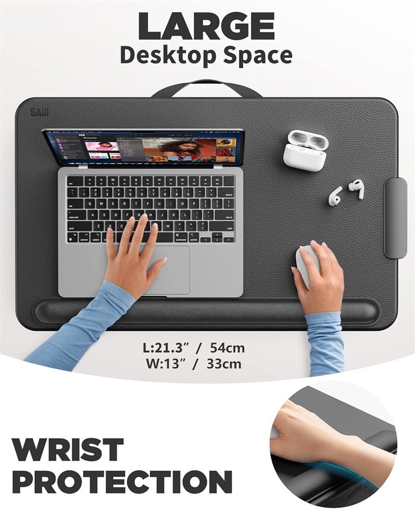 SAIJI Laptop Lap Desk for Bed 17inches - NEW - photo 3