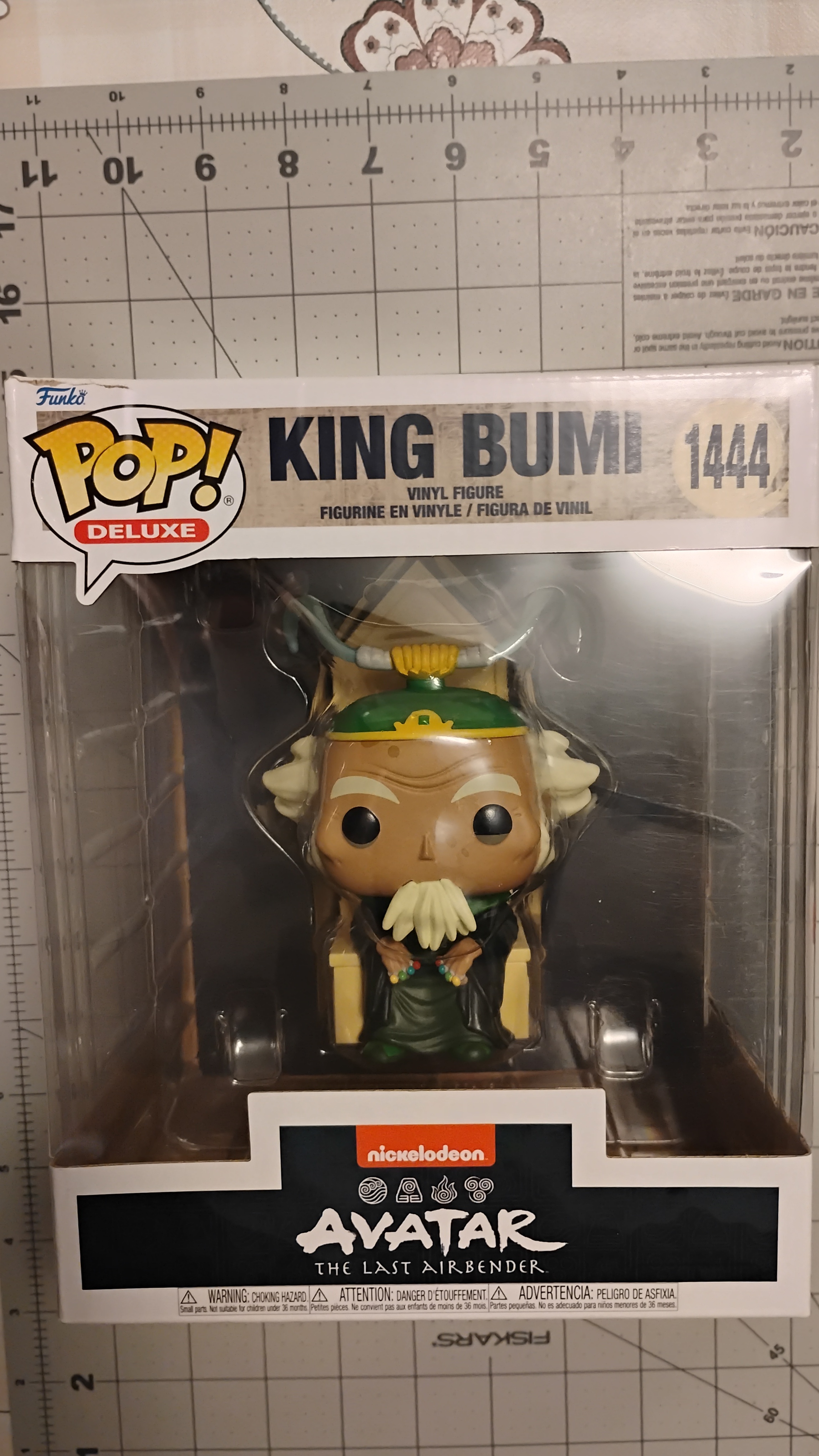 Funko Pop Deluxe King Bumi Avatar The Last Airbender