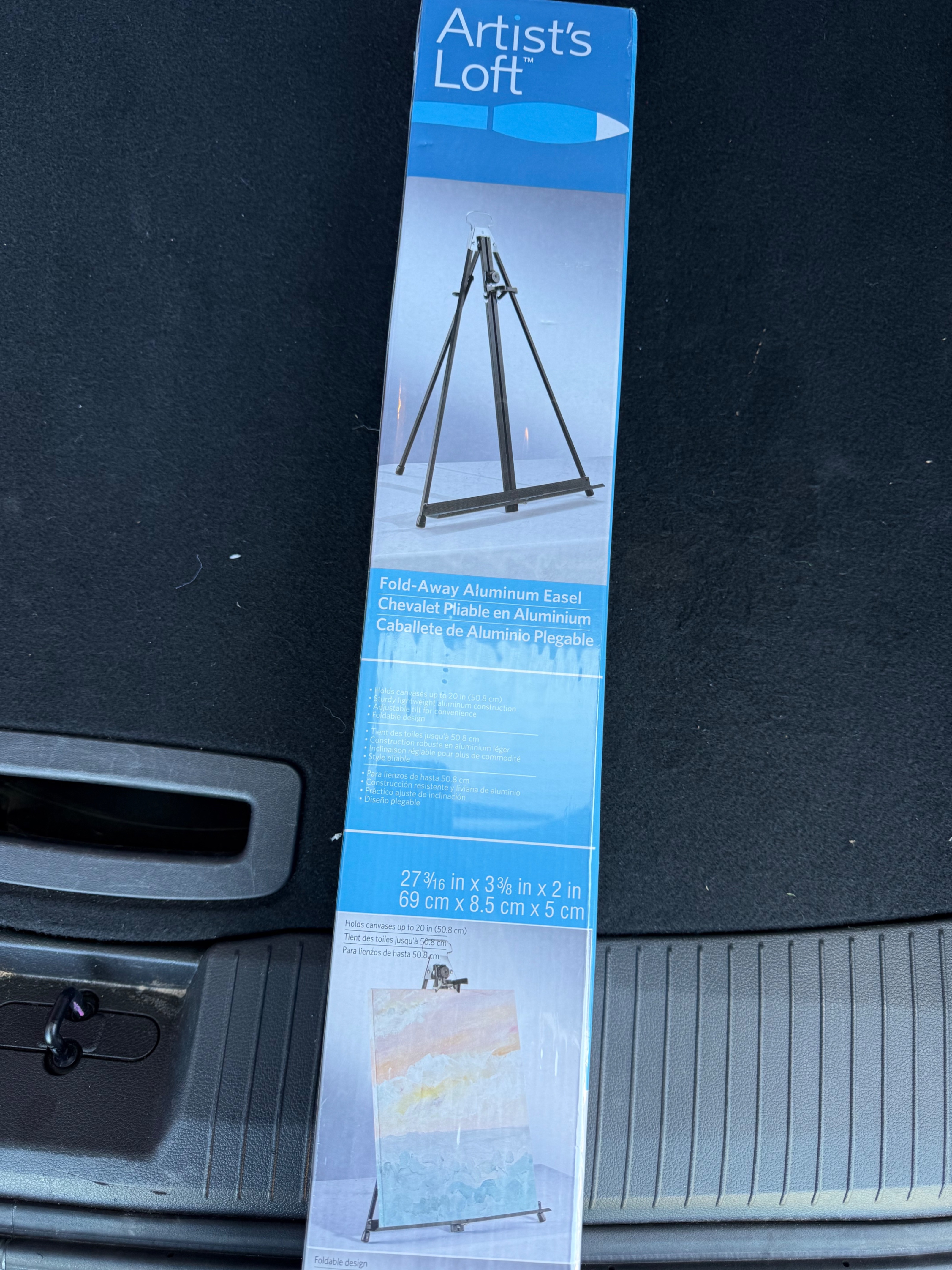 Artist's Loft Fold-Away Aluminum Easel