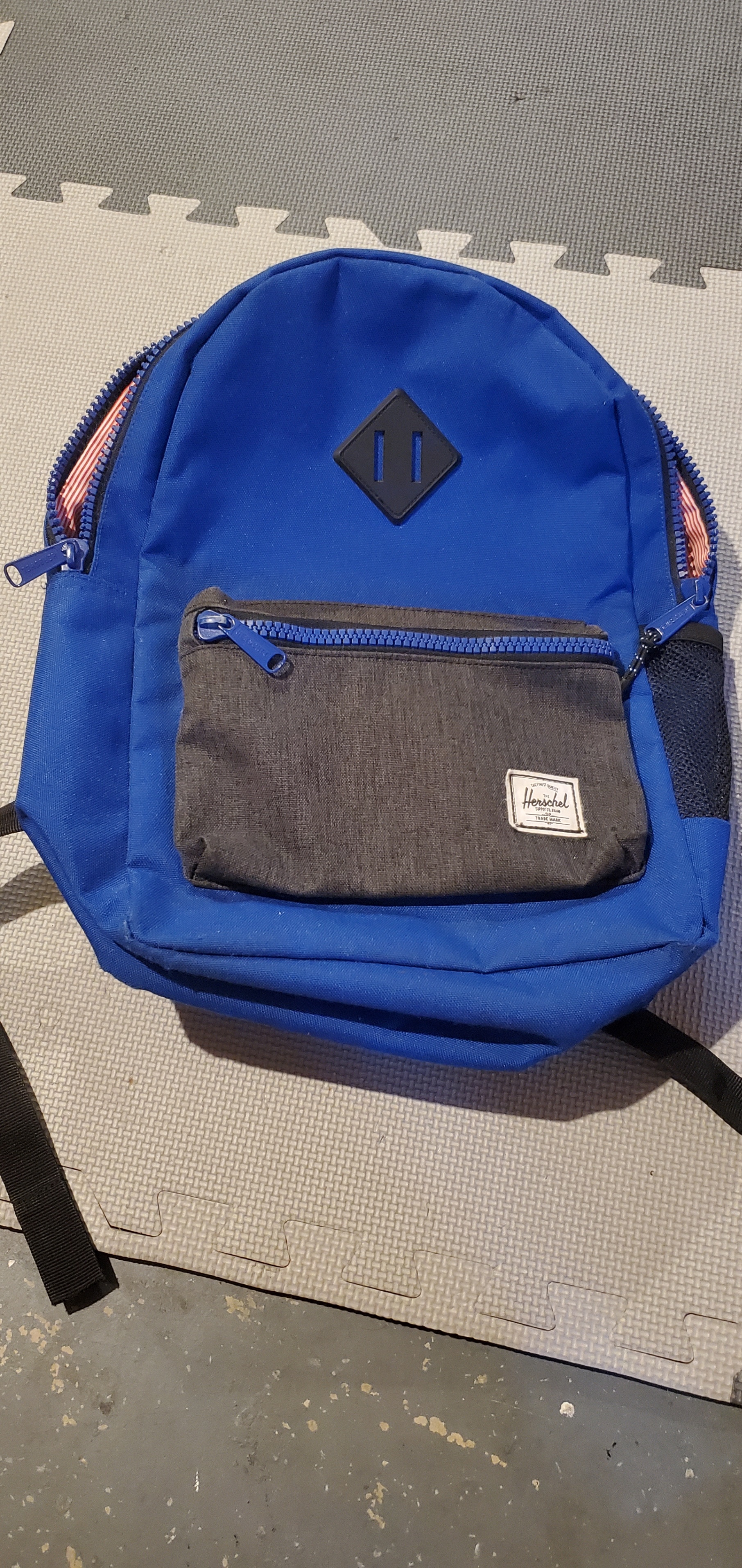 Blue Kids Herschel backpack