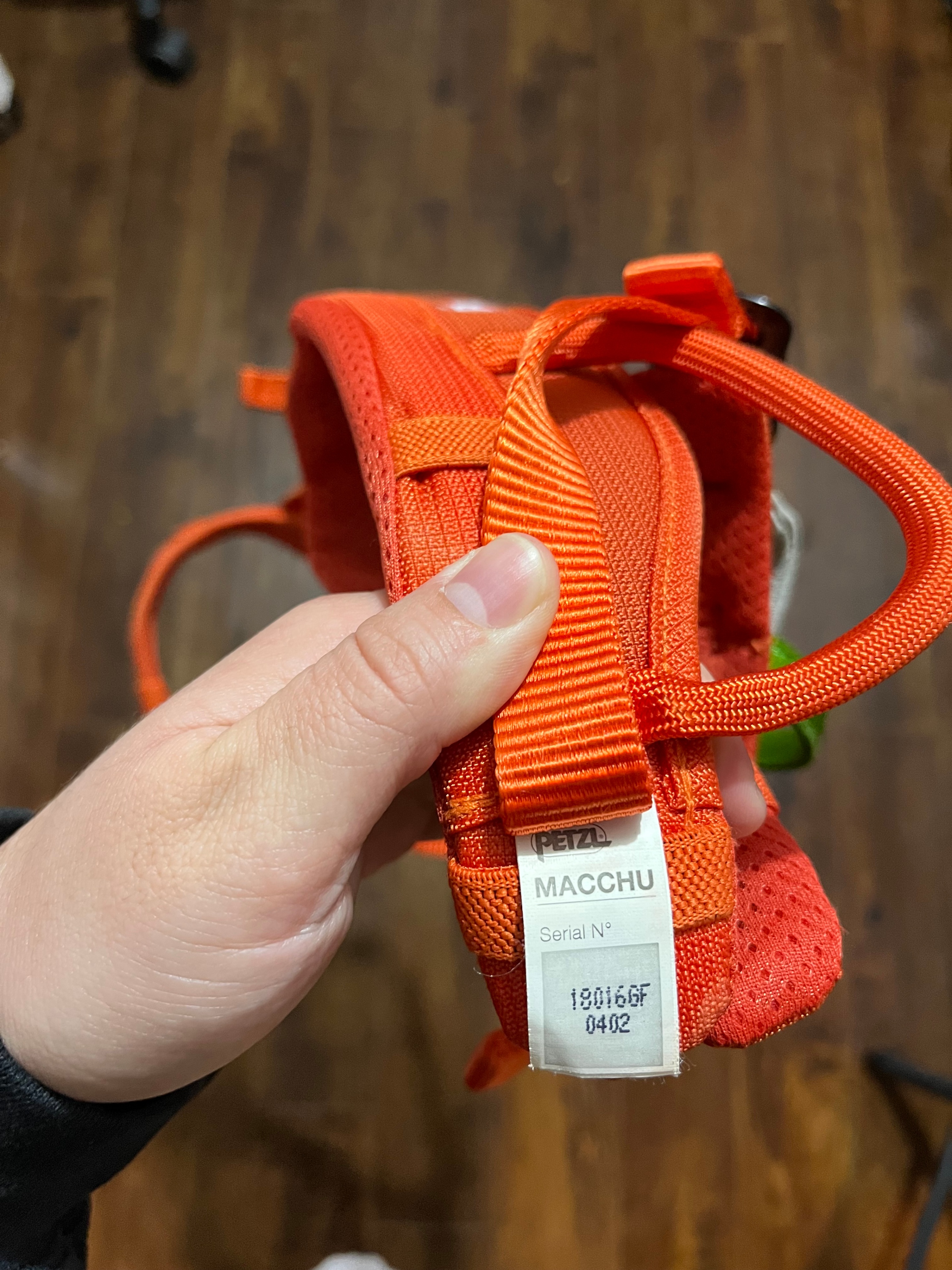 Petzl MACCHU Kids Climbing Harness – Adjustable, One Size - photo 4