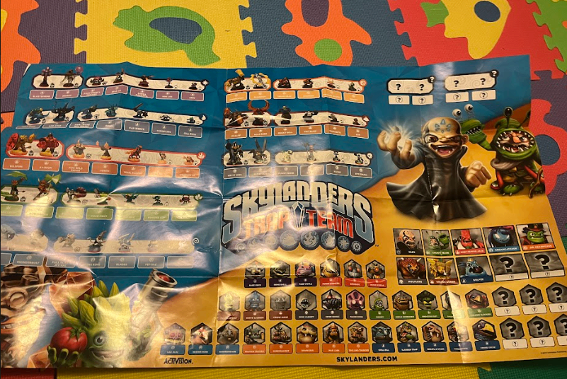 Skylanders Giants Portal of Power with figures