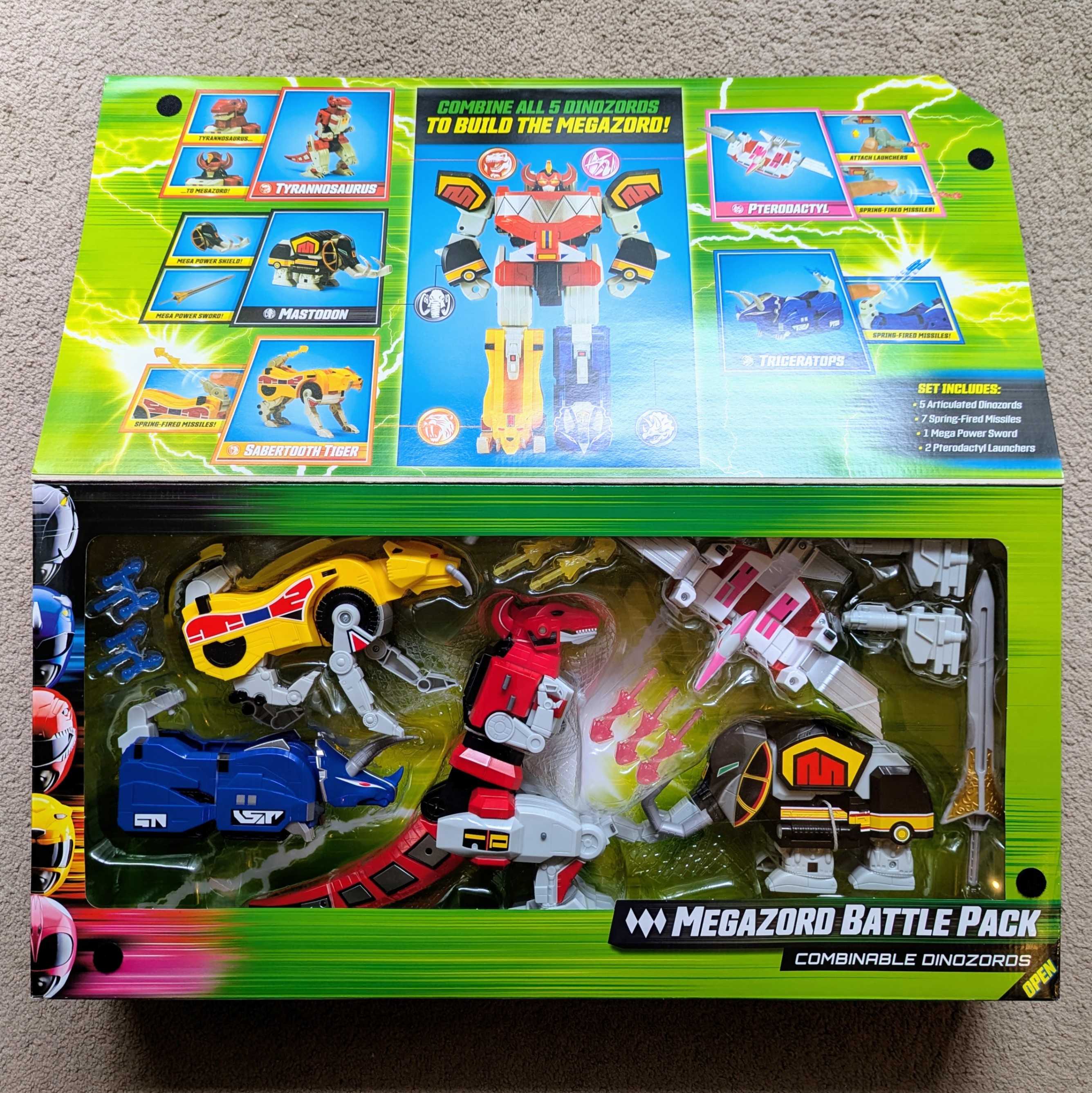 Mighty Morphin' Power Rangers Re-Ignition Megazord Battle Pack - photo 3