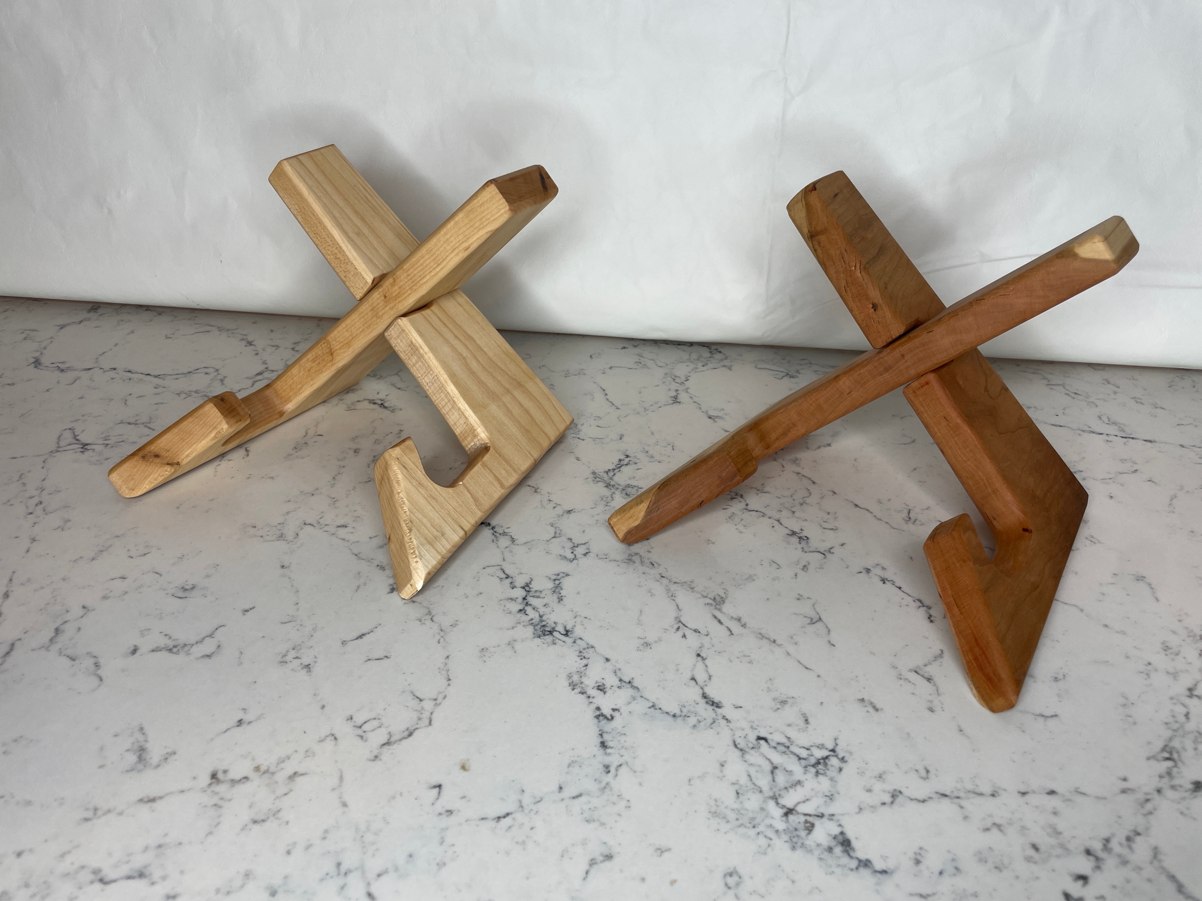 Wooden Kitchen Cookbook Stands - photo 2