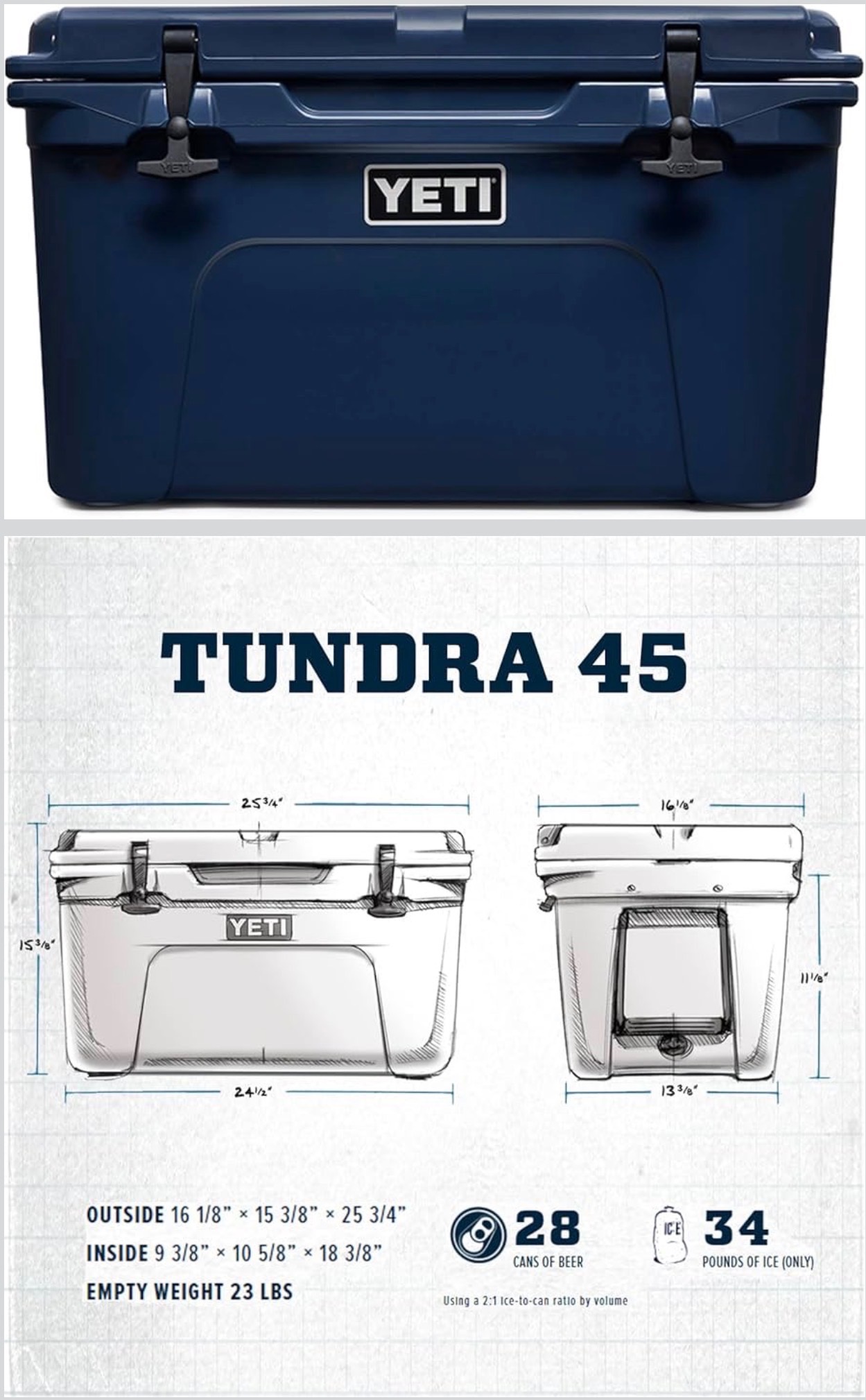 NEW: YETI Tundra 45 Cooler