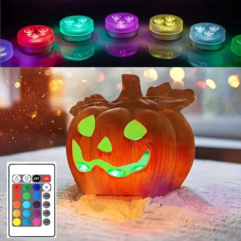 Mini LEDs RGB Submersible Light Colorful Lamp Underwater - photo 4