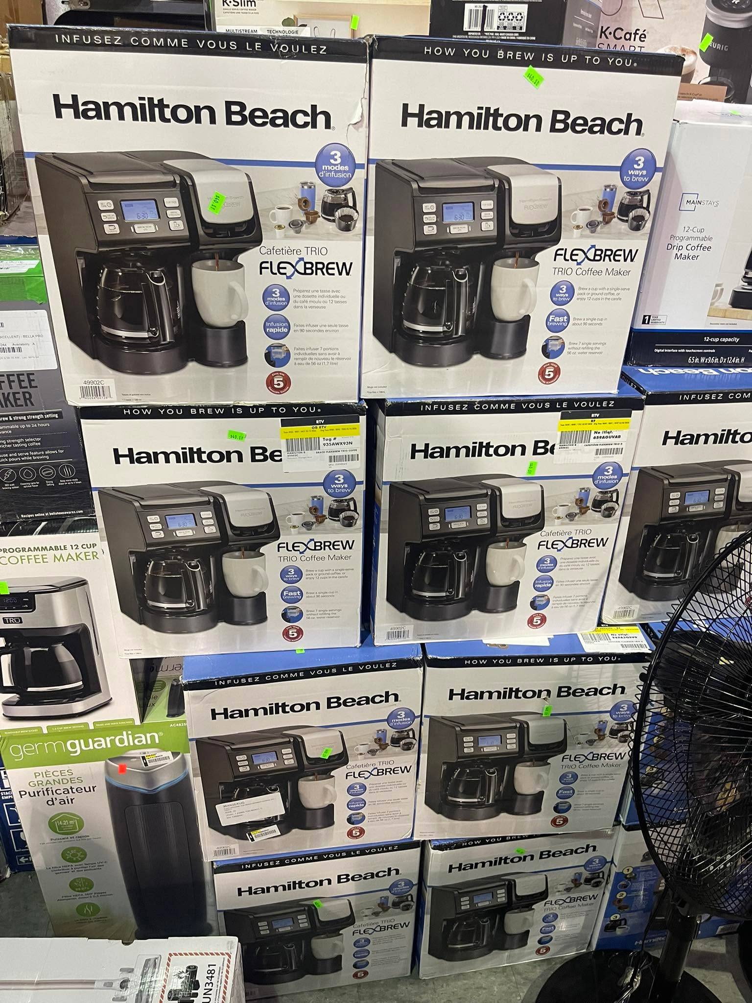 Hamilton Beach FlexBrew Trio Coffee Maker - 12-Cup -