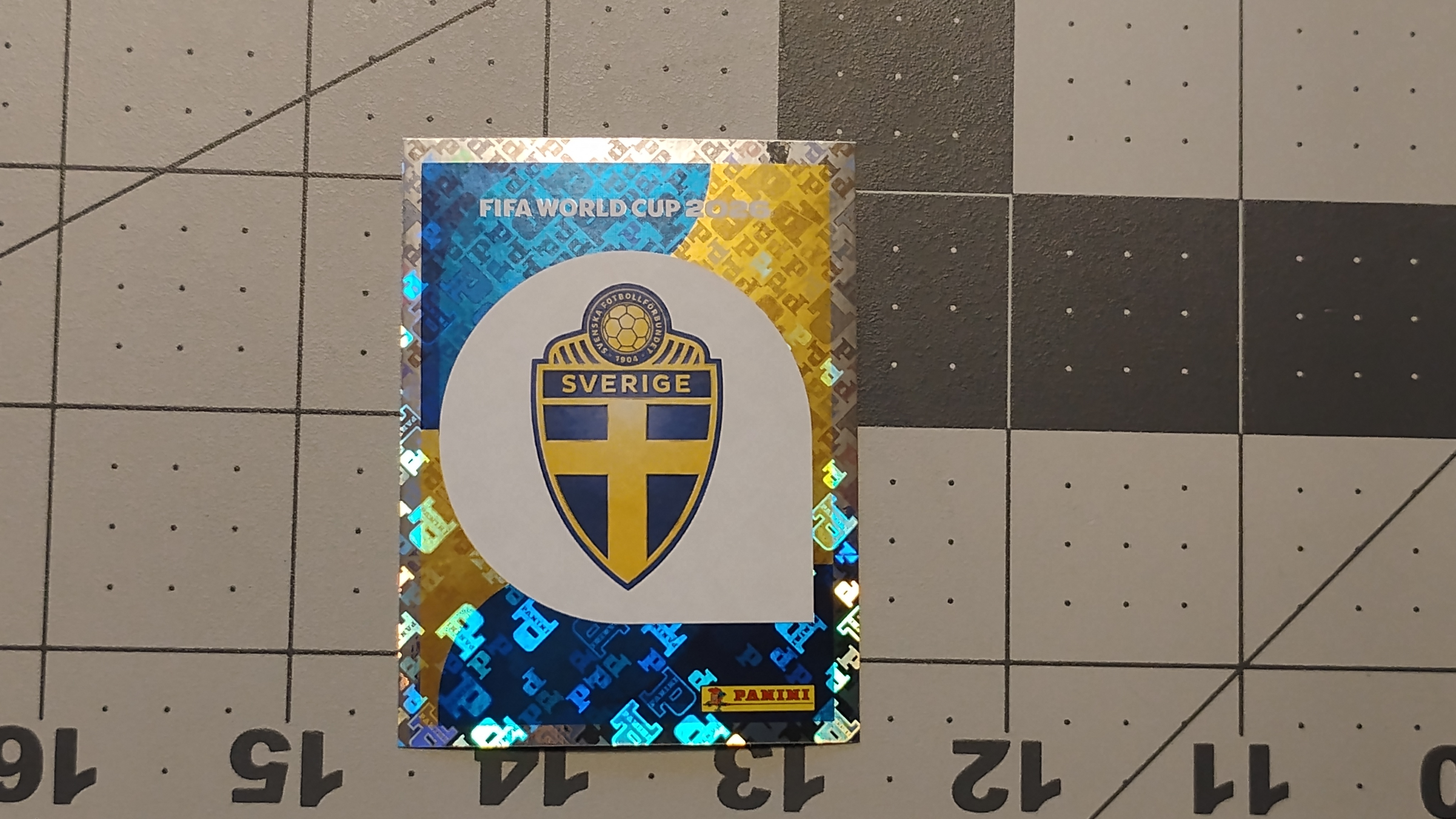 Sweden Crest SWE 1 FIFA World Cup 2026 Panini Sticker