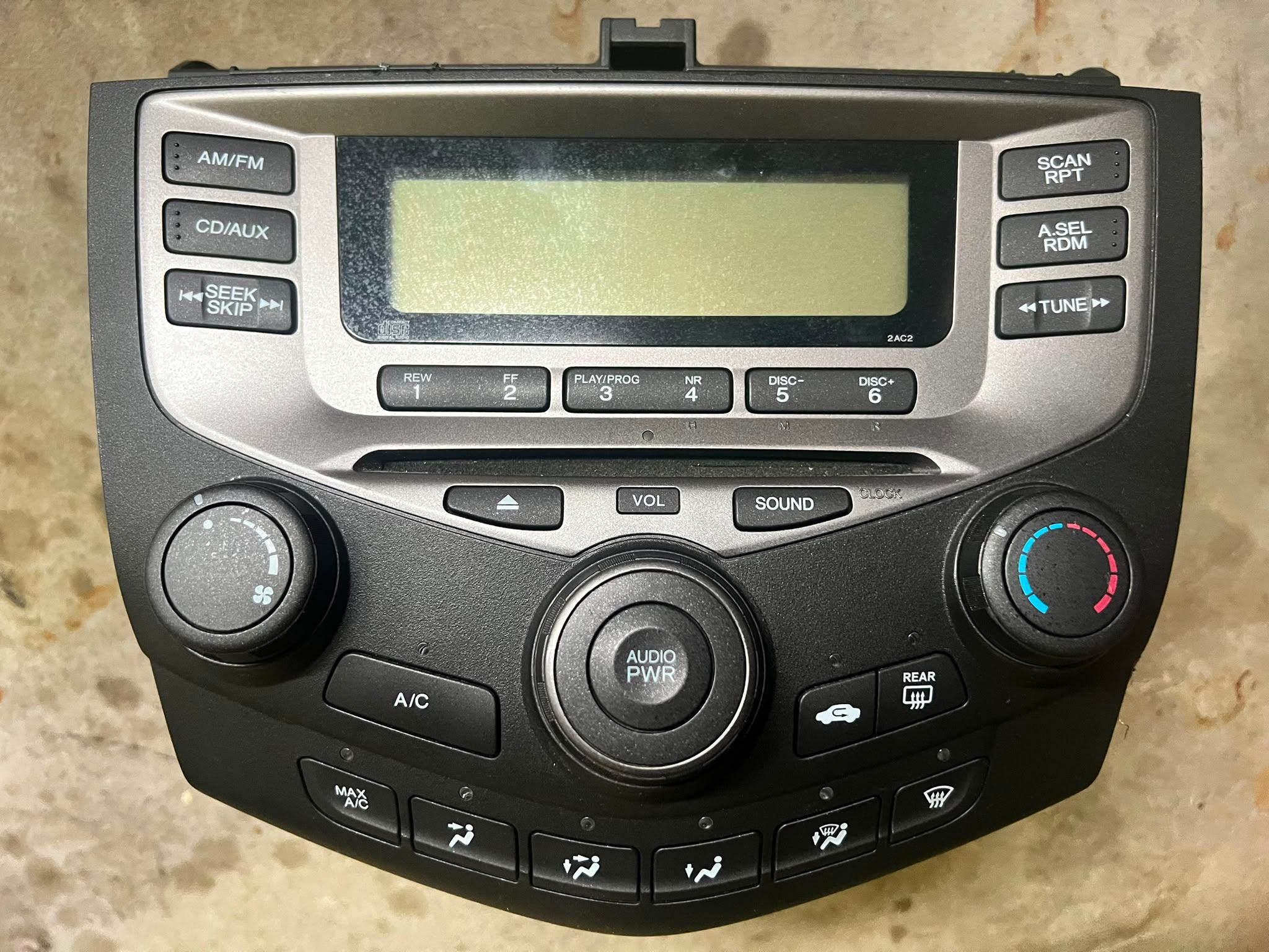 OEM 2003-2007 Honda Accord Radio CD Player Climate Control