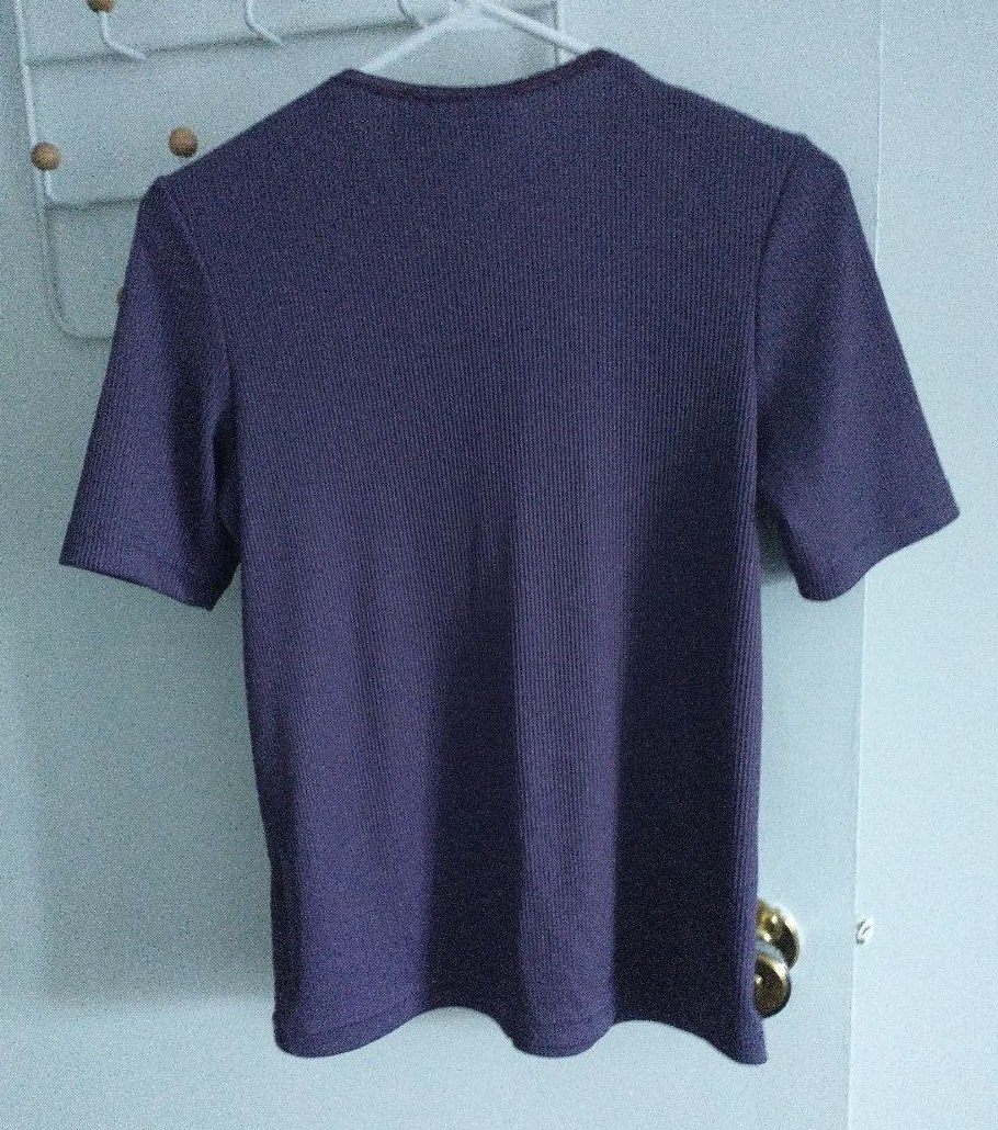 Vintage Alia Purple Shirt - photo 3