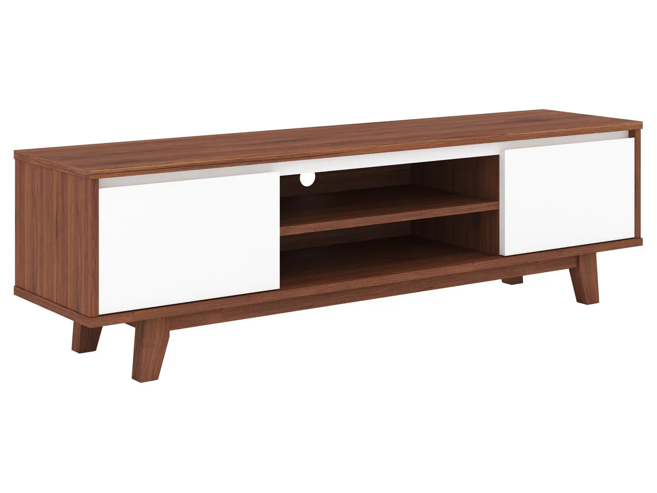NEW Two-Tone Modern TV Stand with Storage | 63” - photo 3
