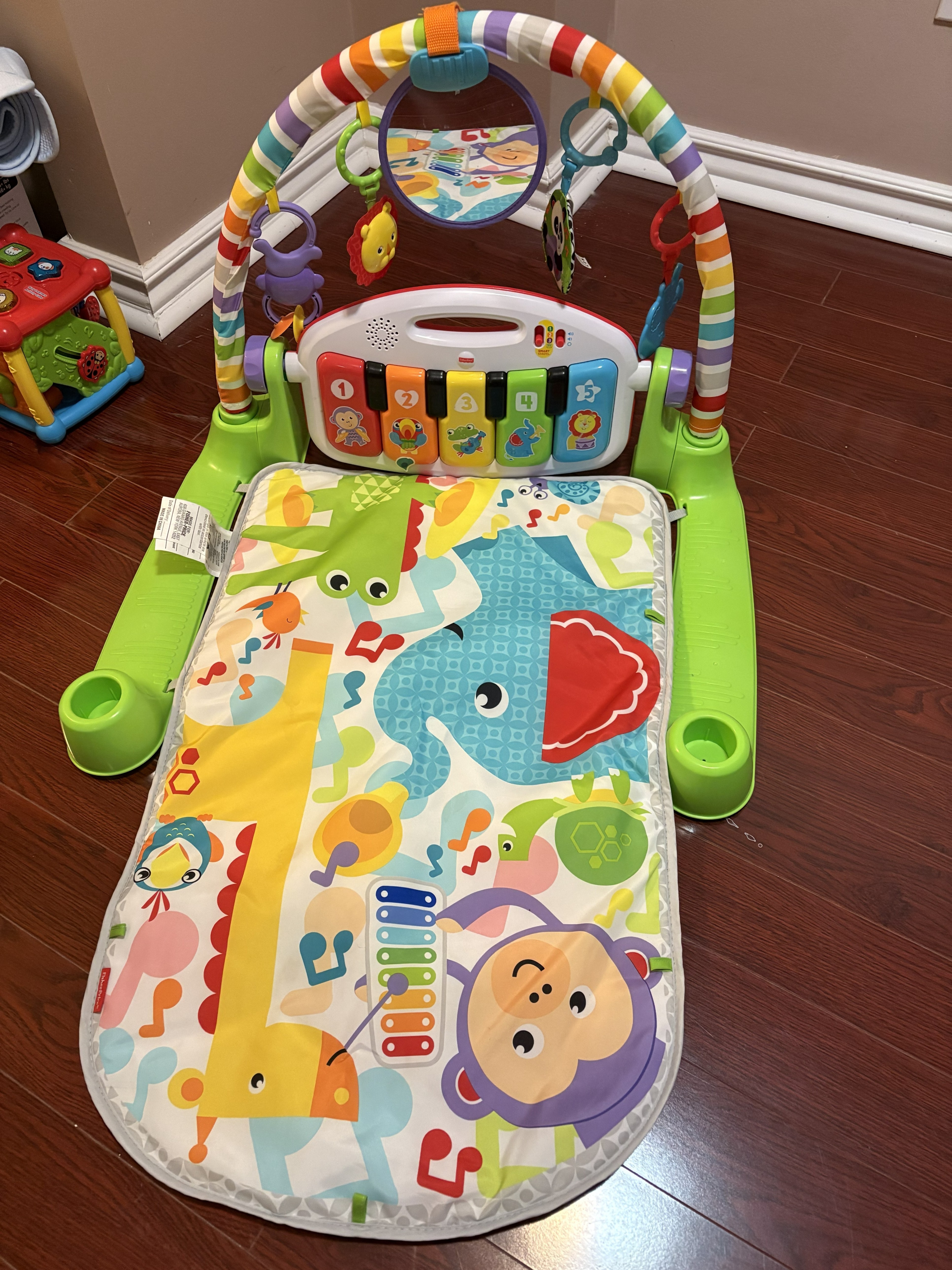 Fisher-Price Baby Playmat Deluxe Kick & Play Piano Gym
