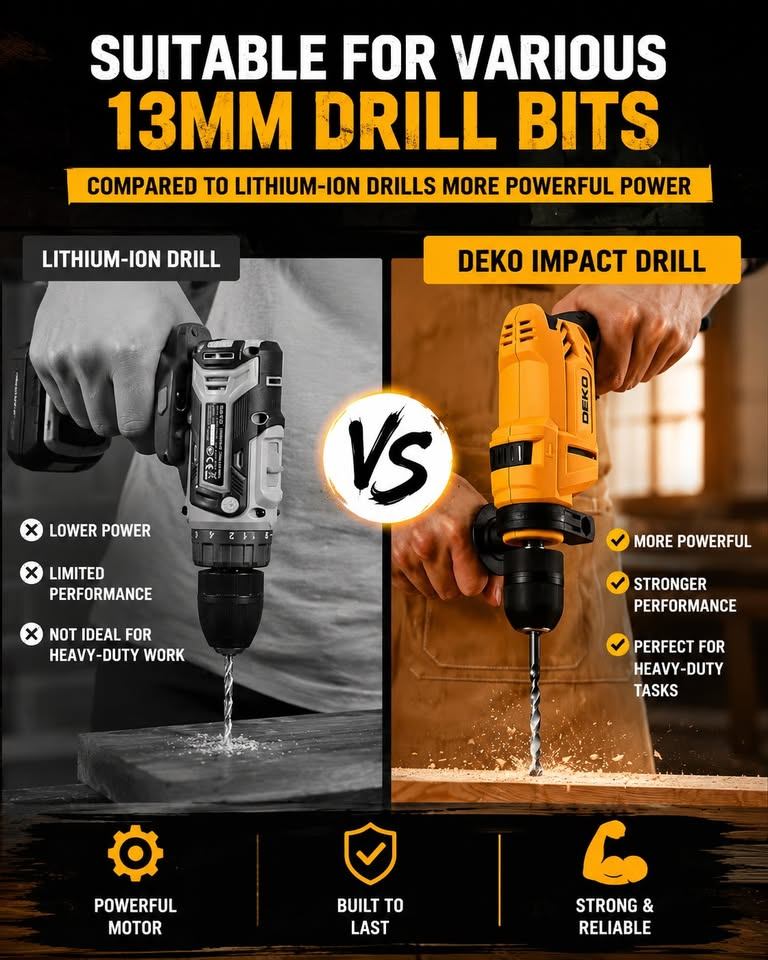 Corded Hammer Drill 3000 RPM High-Speed Electric Drill - photo 5