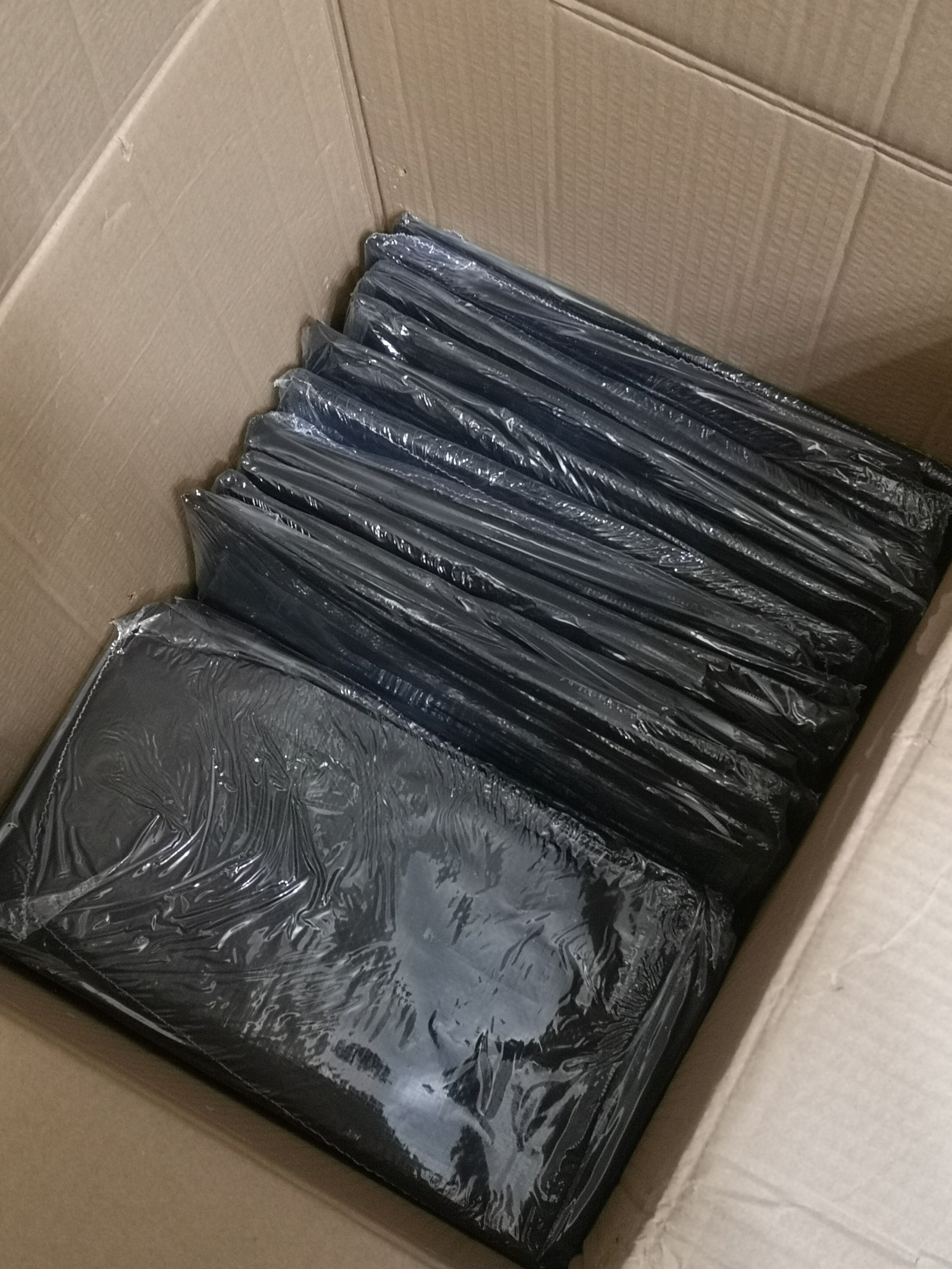 6 Pieces - Brand new Black Moving Bags 93L Storage - photo 5