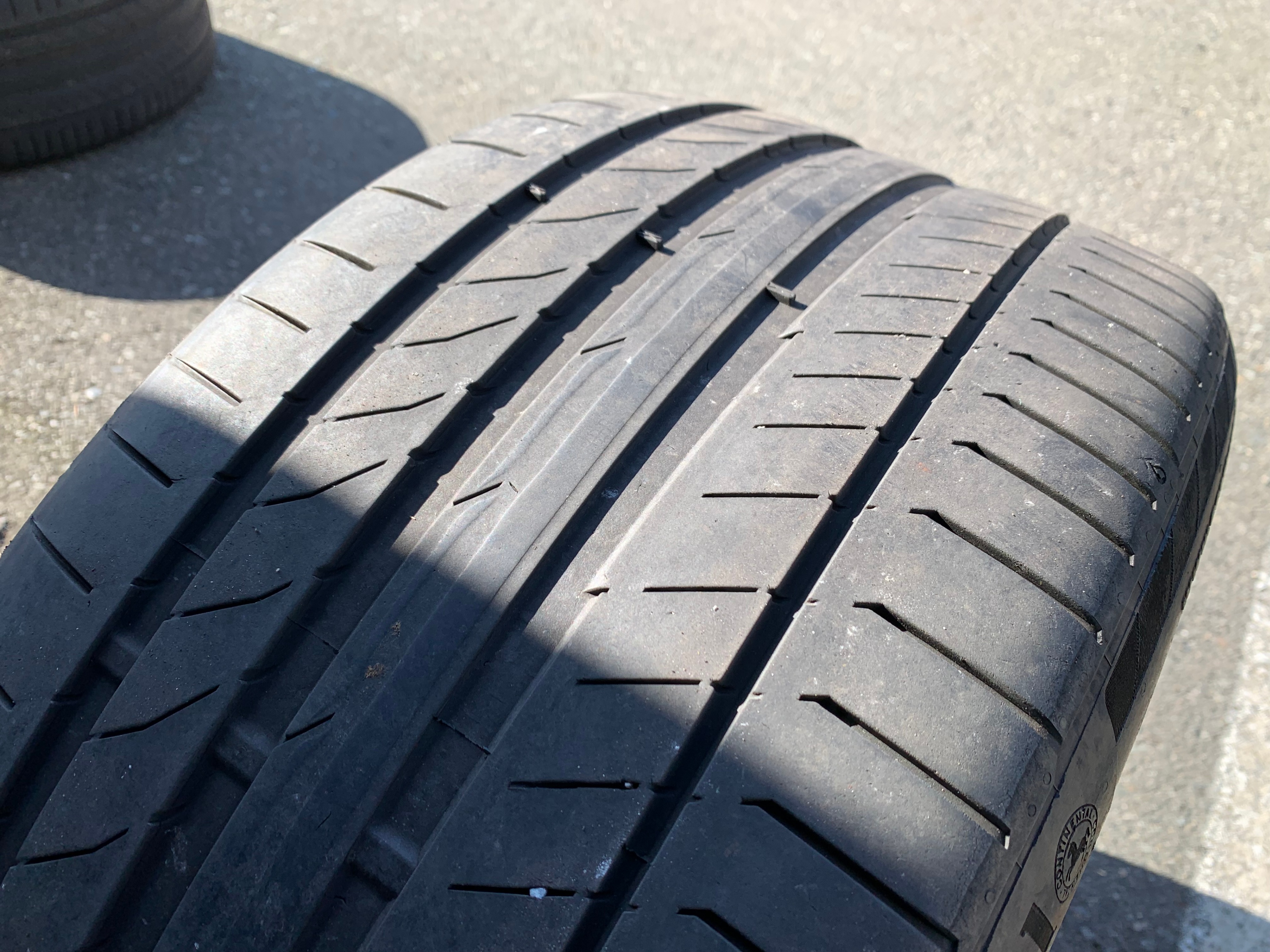 PAIR of 275/30/21 XL Continental Sport contact 5P w 50% tread - photo 3