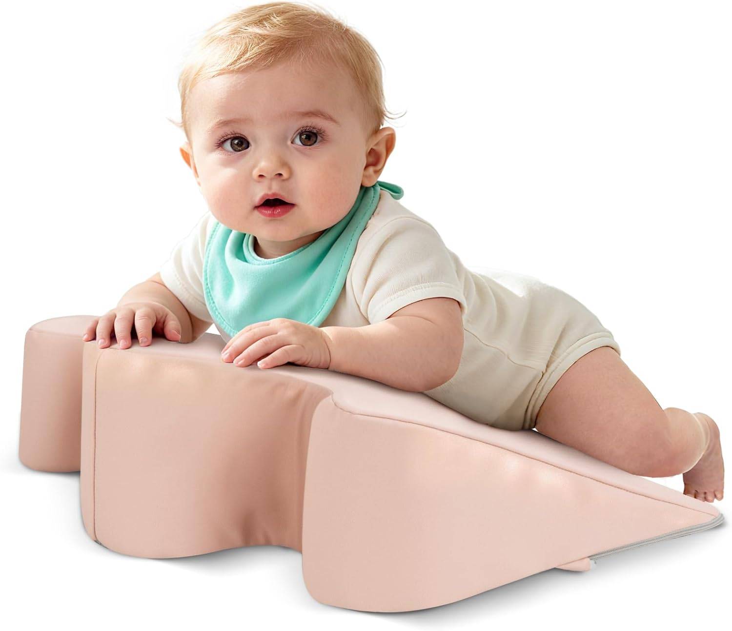 NEW~ Memory Foam Baby Support Prop Pillow Infant 0–12M Pink (1)