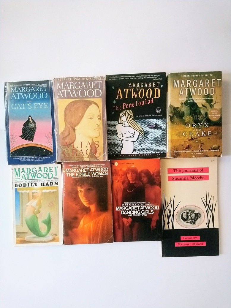 Margaret Atwood books! ⚽️