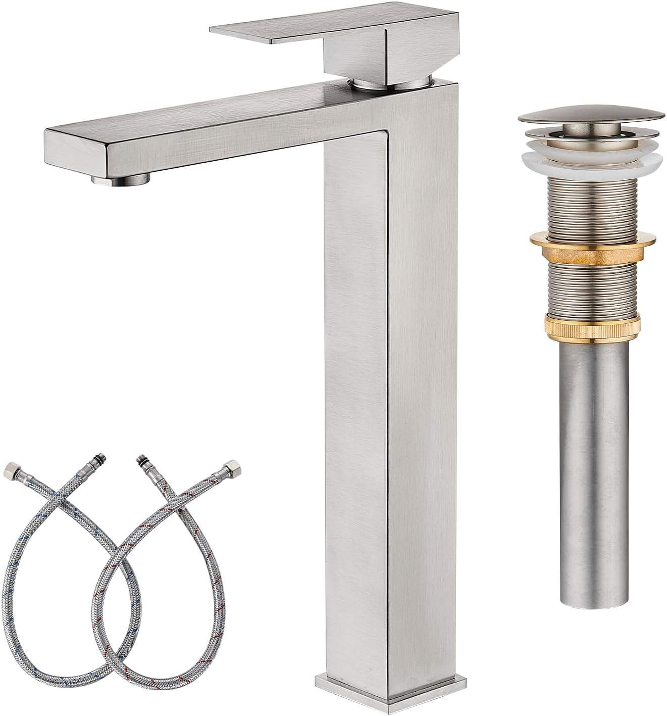 🚿 AVSIILE Tall Vessel Sink Faucet – Brushed Nickel – $40 FIRM