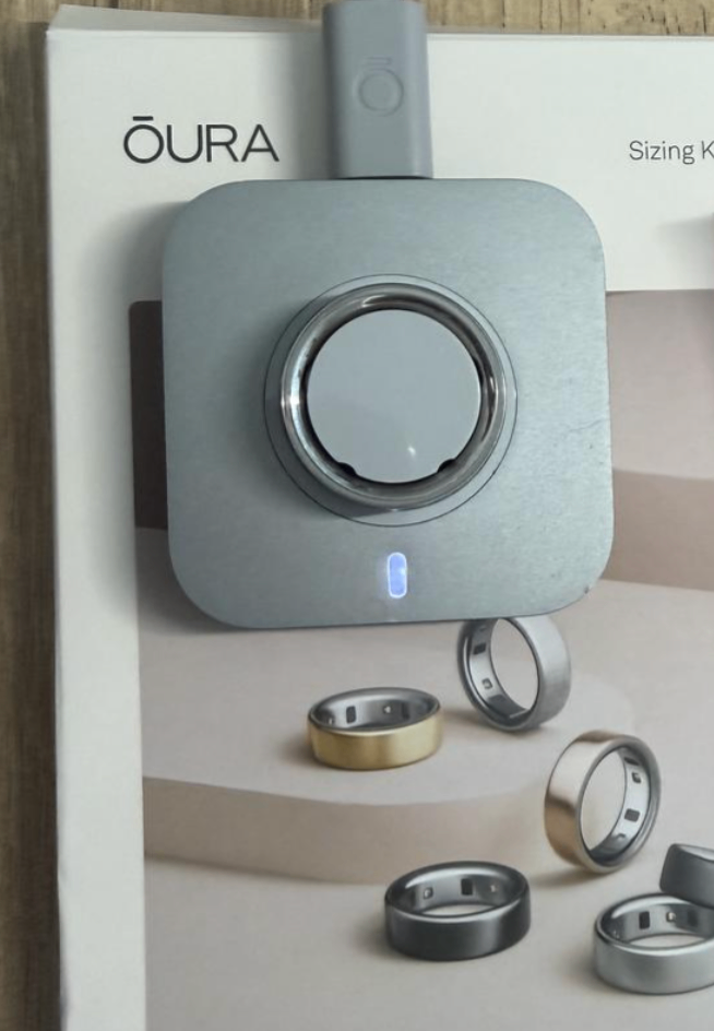 Oura Ring 4- Silver - Size 9