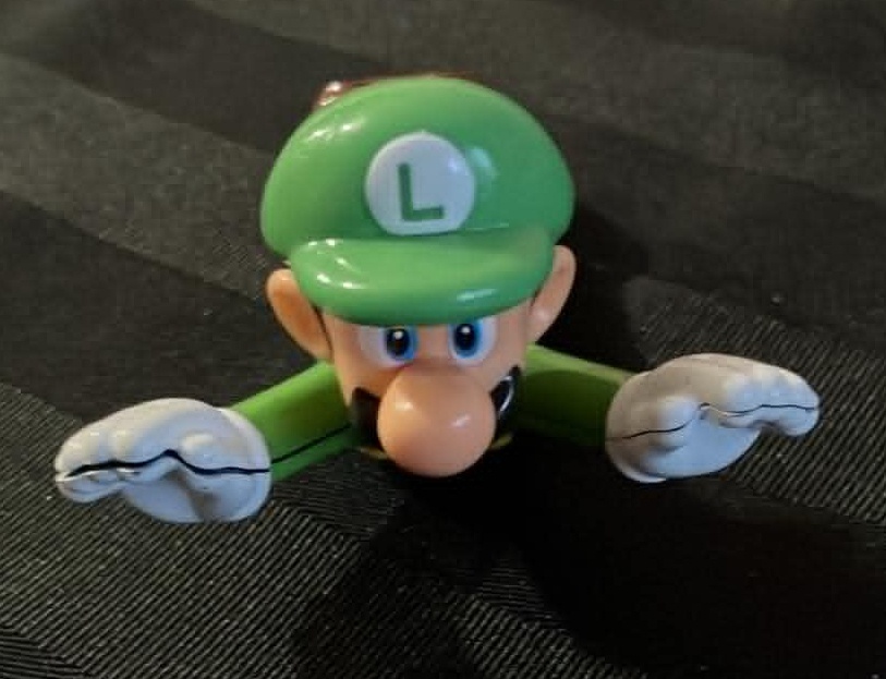 McDonald 2017 Super Mario Flying Luigi Toy - 3 Inches - photo 2