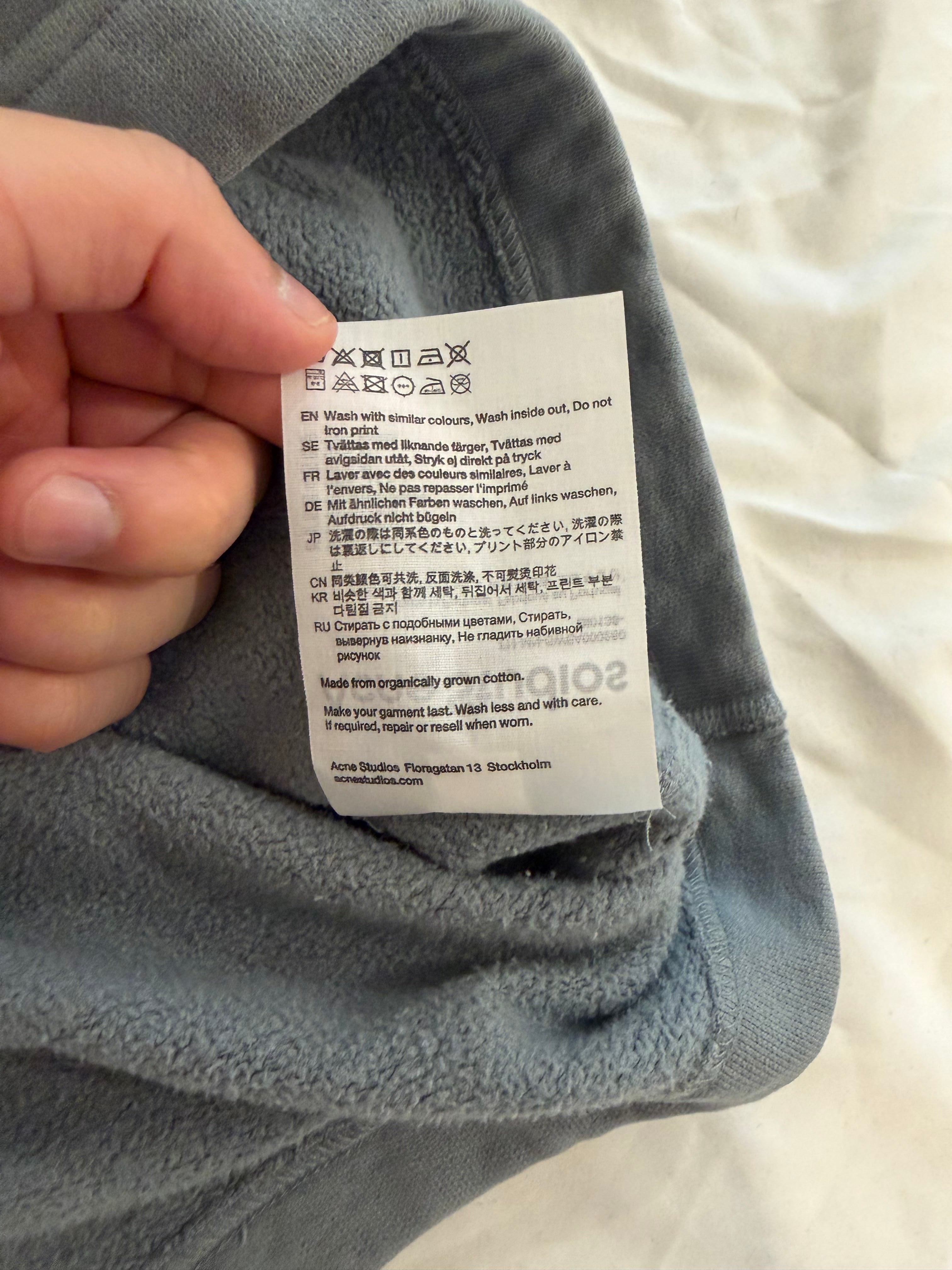 Acne Studios Crewneck Sweatshirt – Size S – Brand New - photo 5