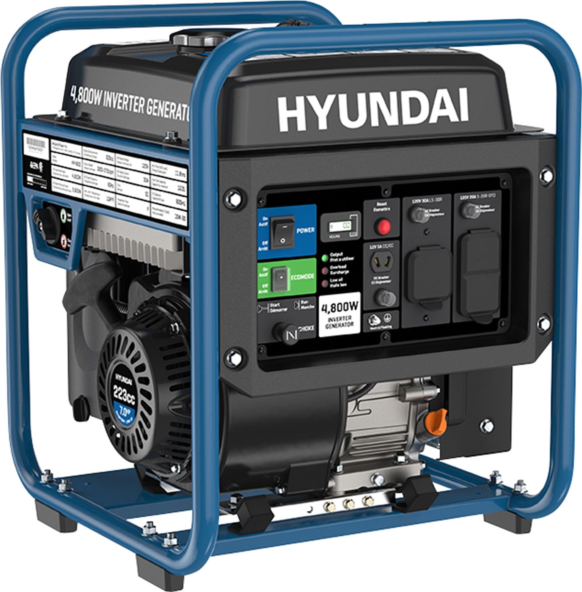 4,800W Gasoline Inverter Generator - photo 3
