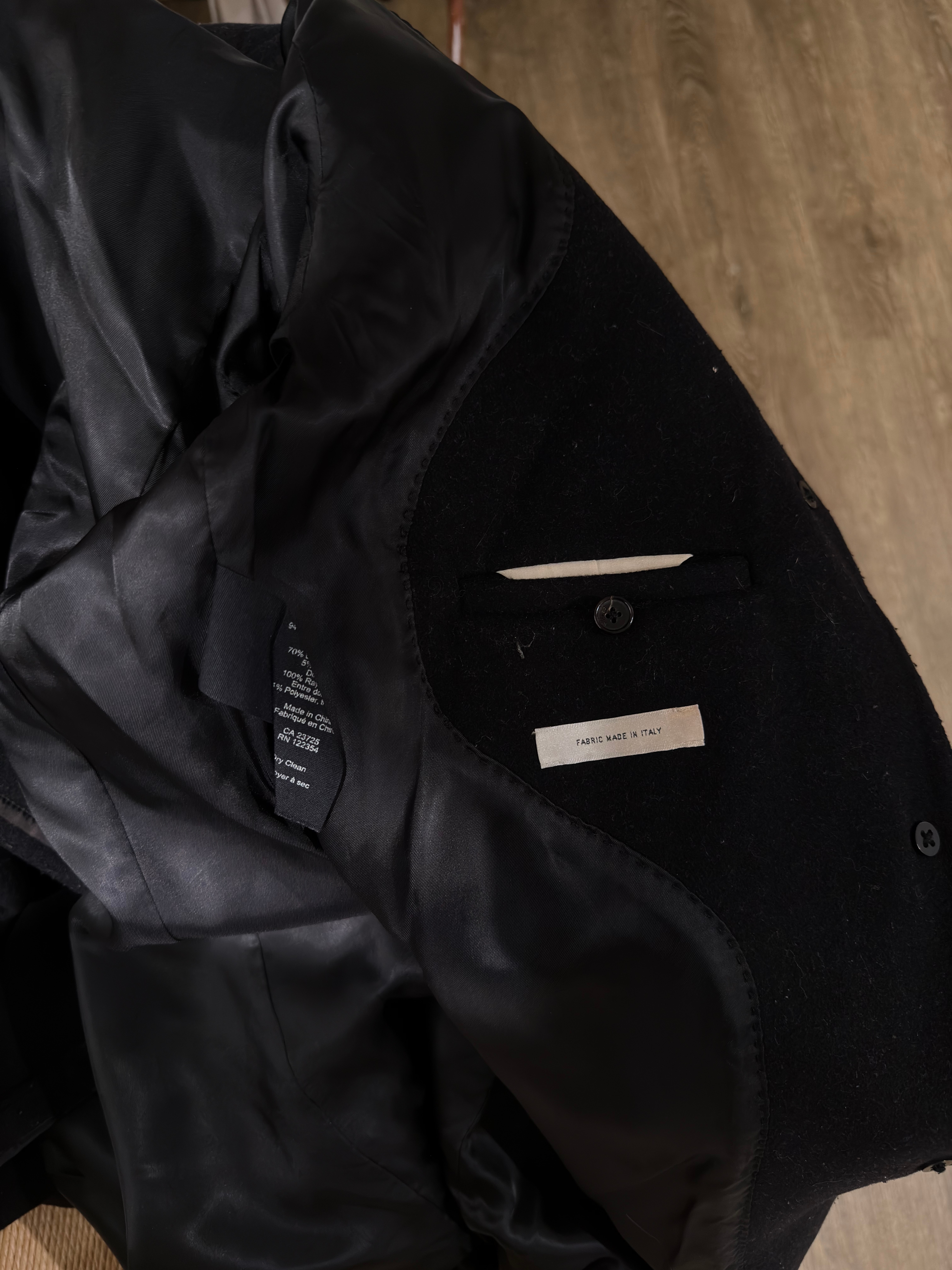 Aritzia Wilfred Black Colour Cocoon Wool Coat - photo 5