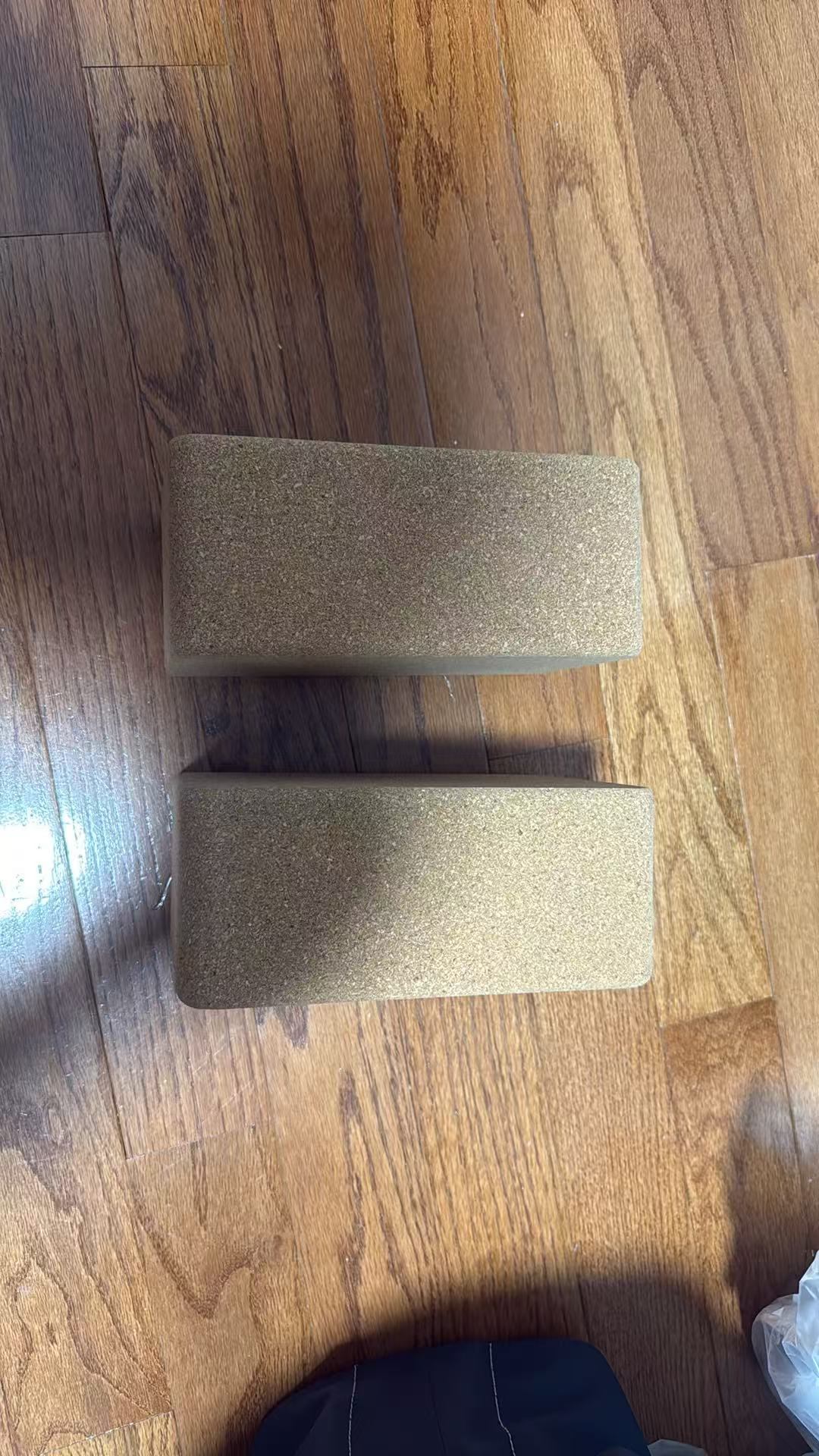 SR YOGA Cork Yoga Blocks Set of 2 High Density Balancing Bricks - photo 2
