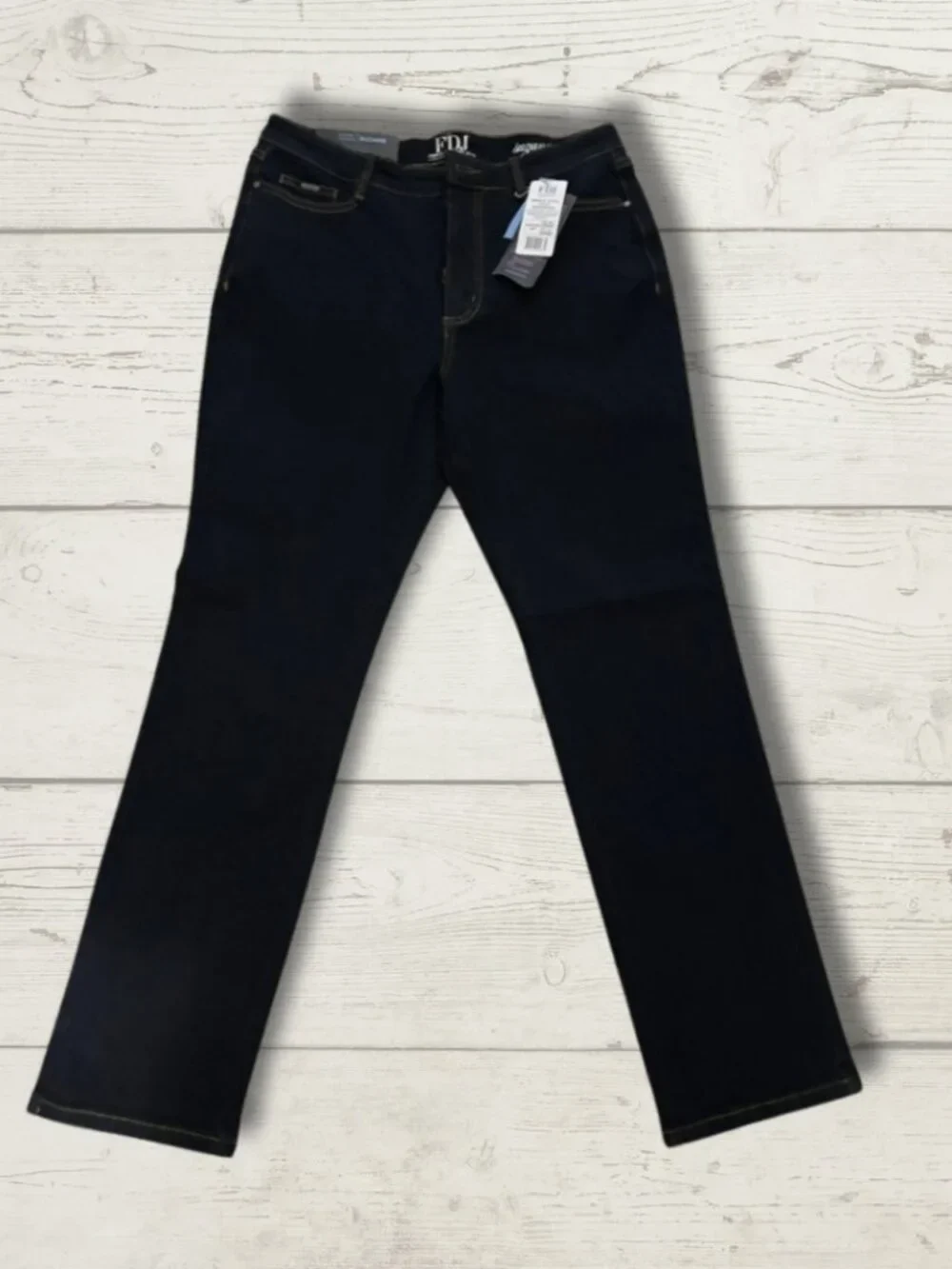 FDJ Suzanne Petite Straight Leg Jeans NWT Size 10P - photo 2