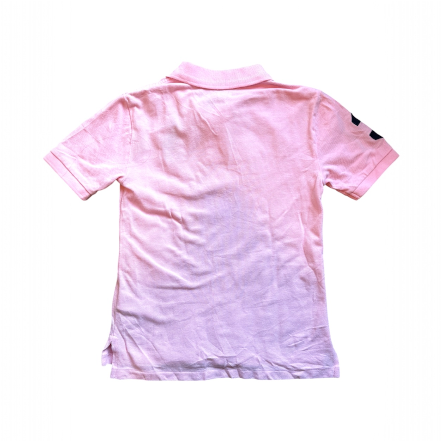Ralph Lauren Boys Big Pony Cotton Polo Shirt Size S or 8 Pink - photo 4