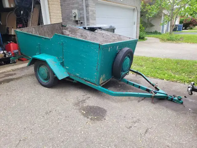 Older 4 x 6 utility trailer for sale