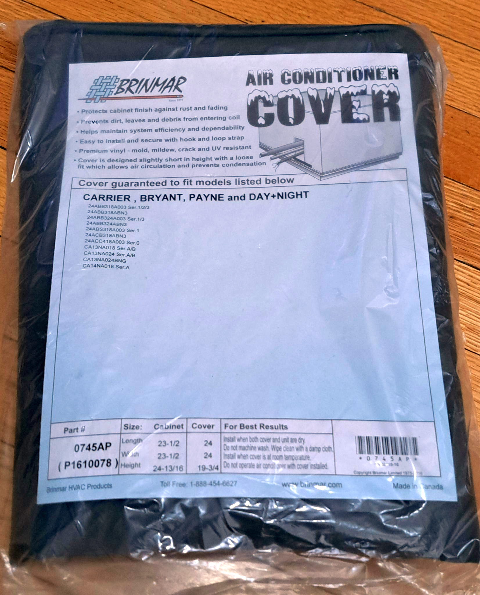 Brinmar AC cover