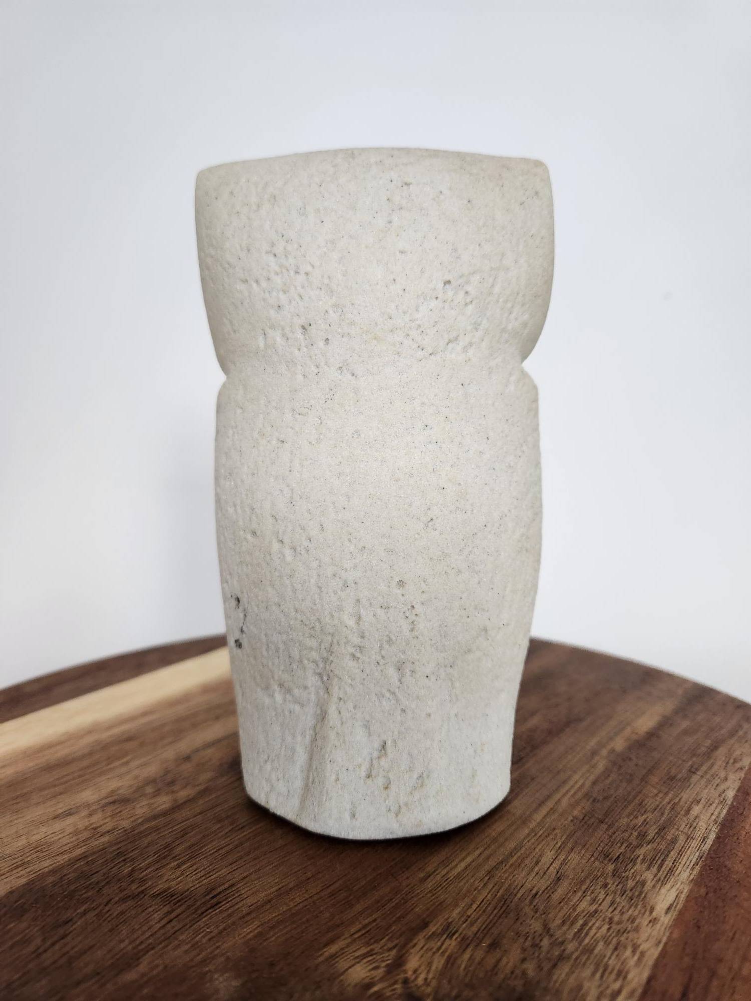 Mid-Century Modern Stone Owl by Marbell Stone, Belgium - photo 3