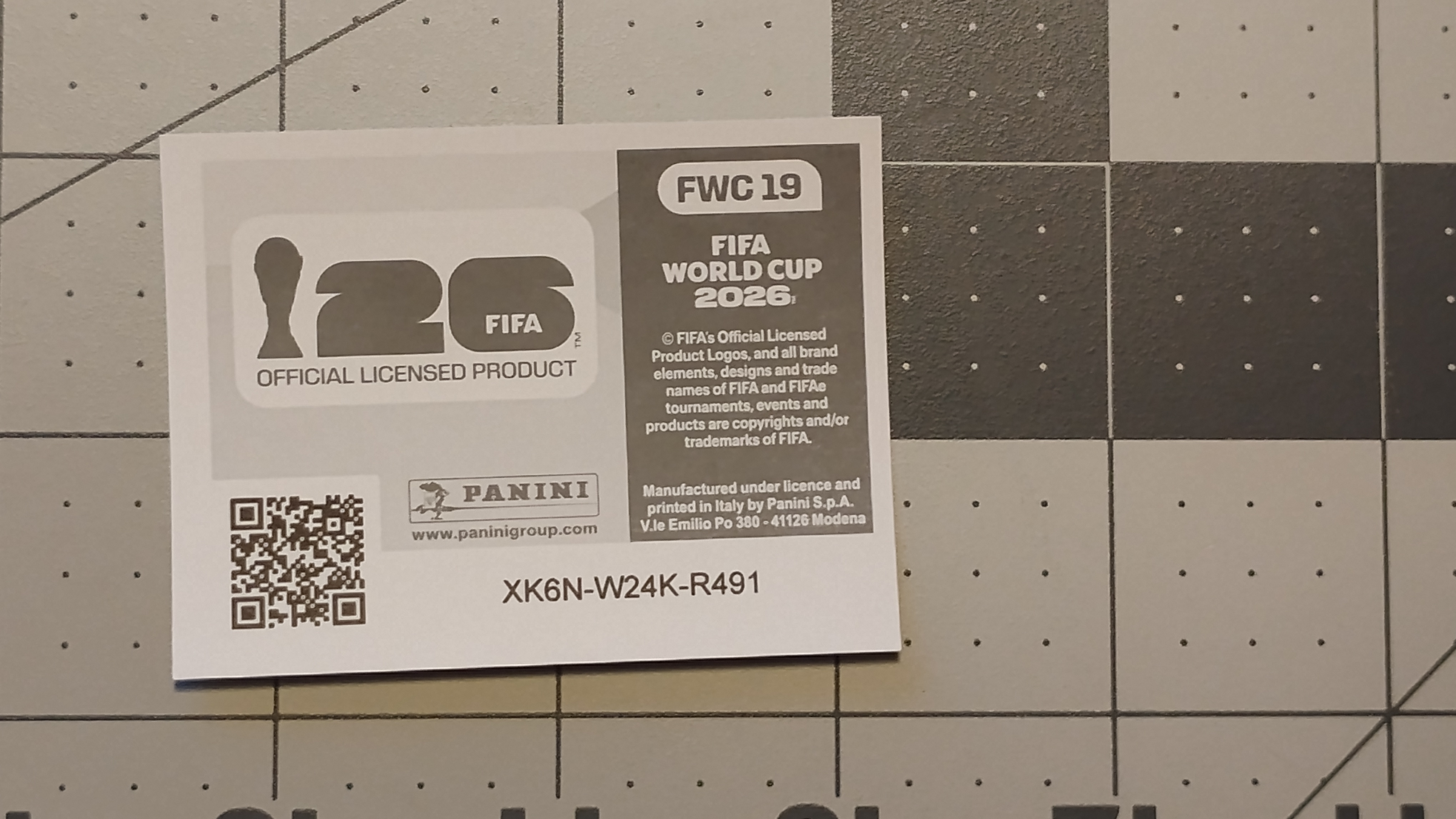 Argentina 2022 Champions FWC 19 FIFA World Cup 2026 Panini - photo 2