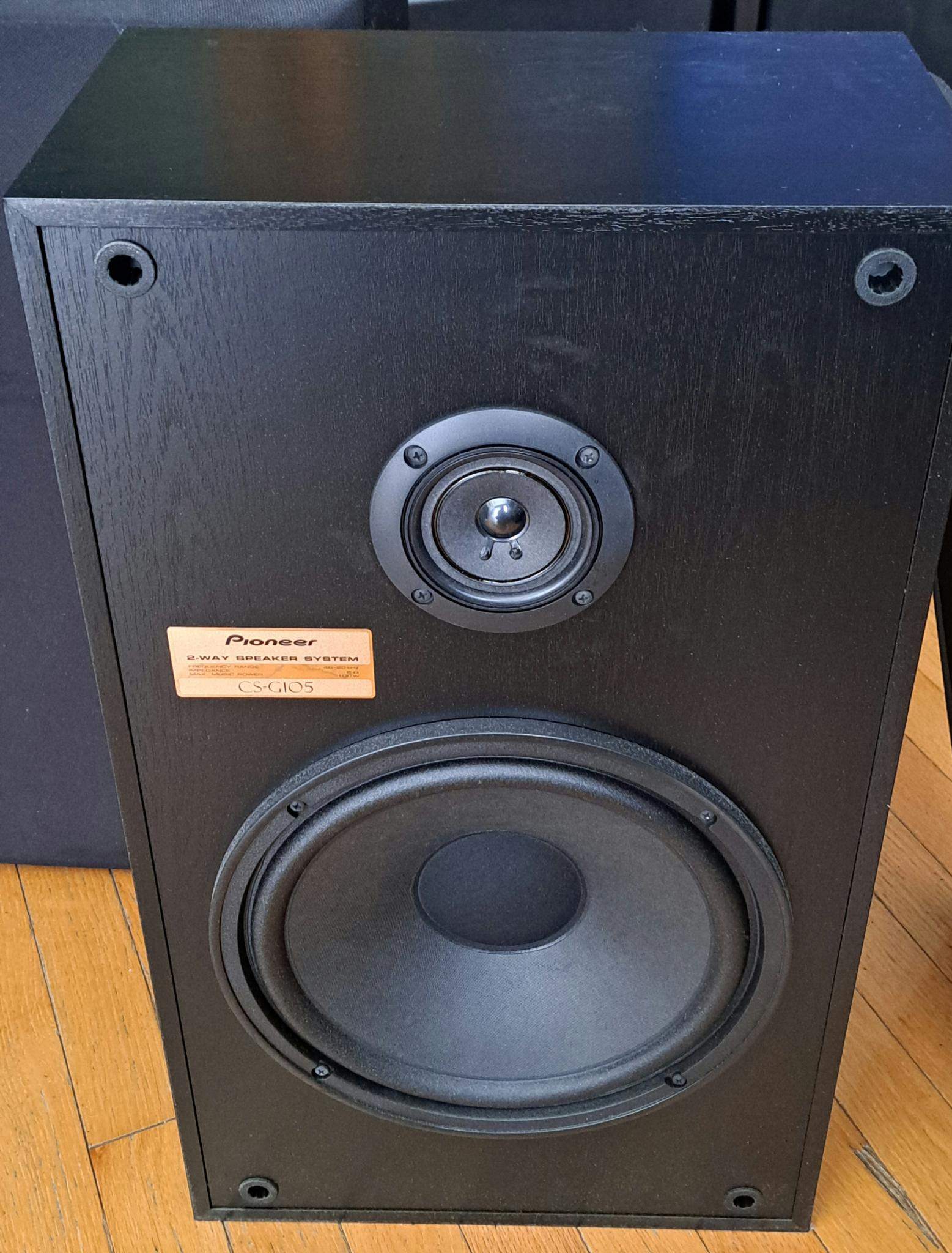PIONEER CS-G105 Speakers
