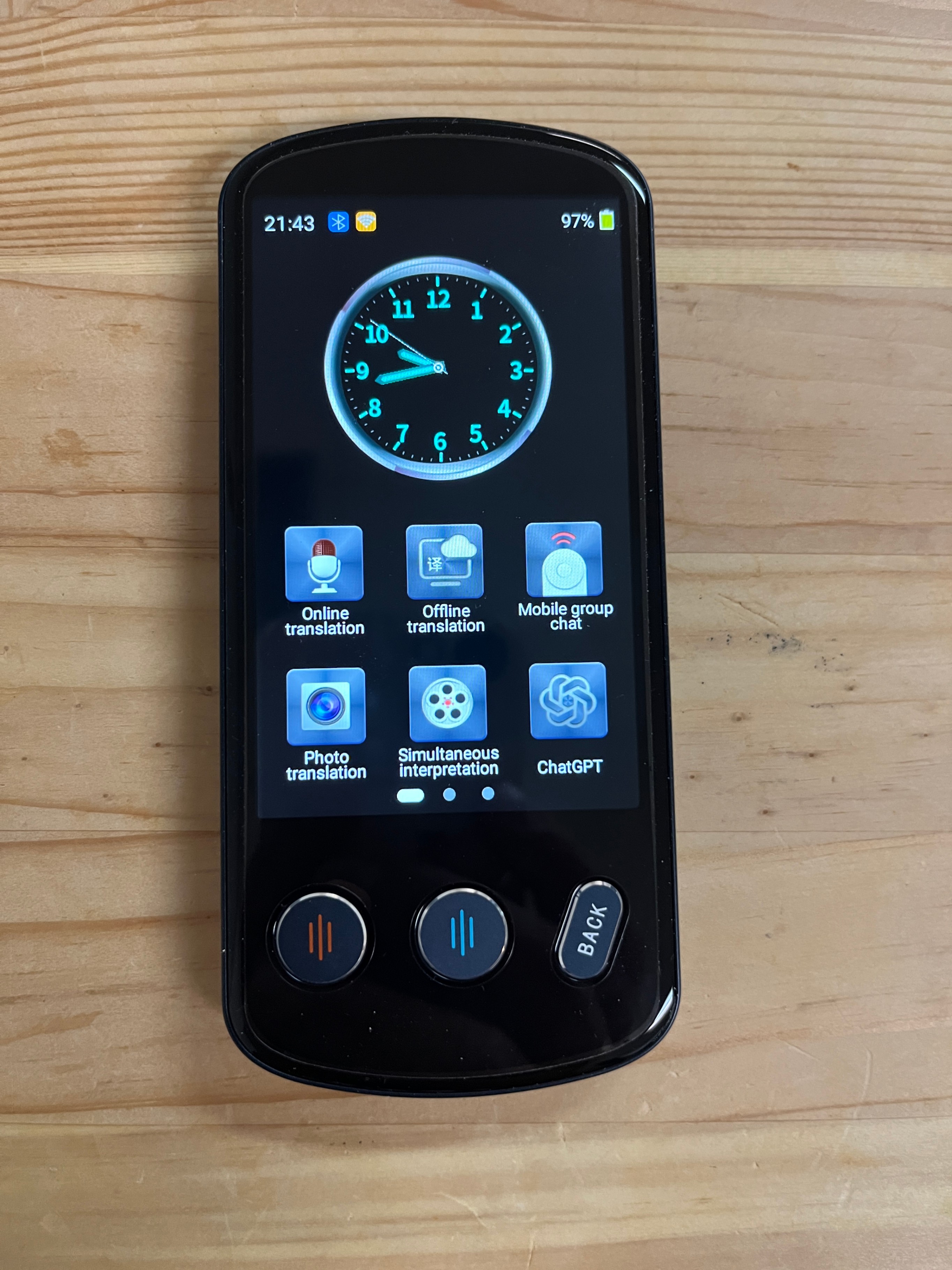 P60 AI Voice Translator – Real-Time Language Translator