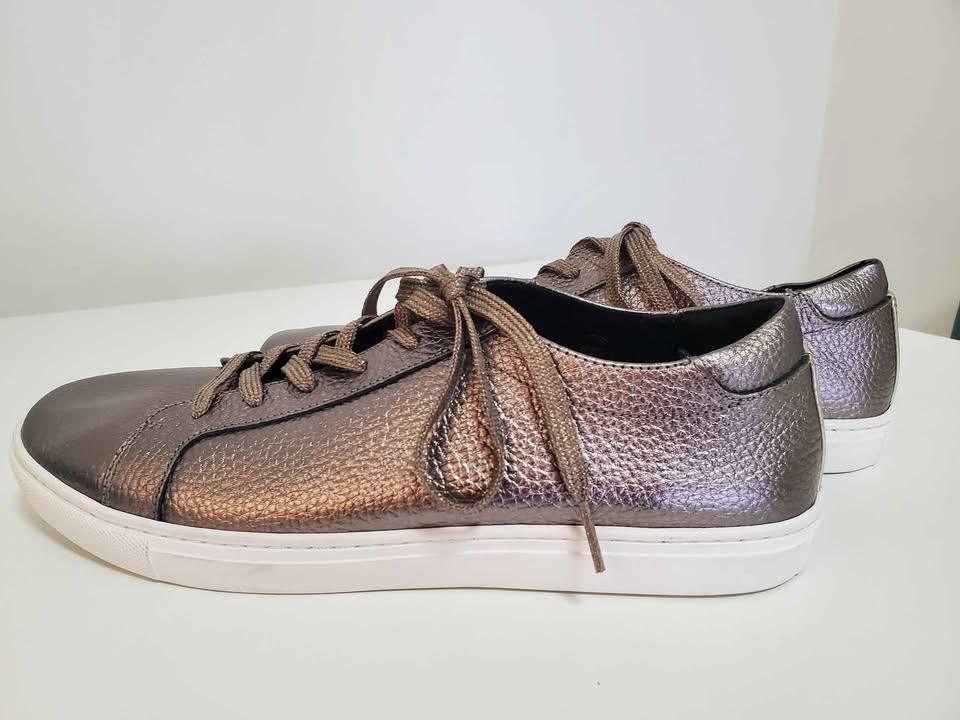 Kenneth Cole Men's Kam Leather Lace Up Sneakers - photo 3