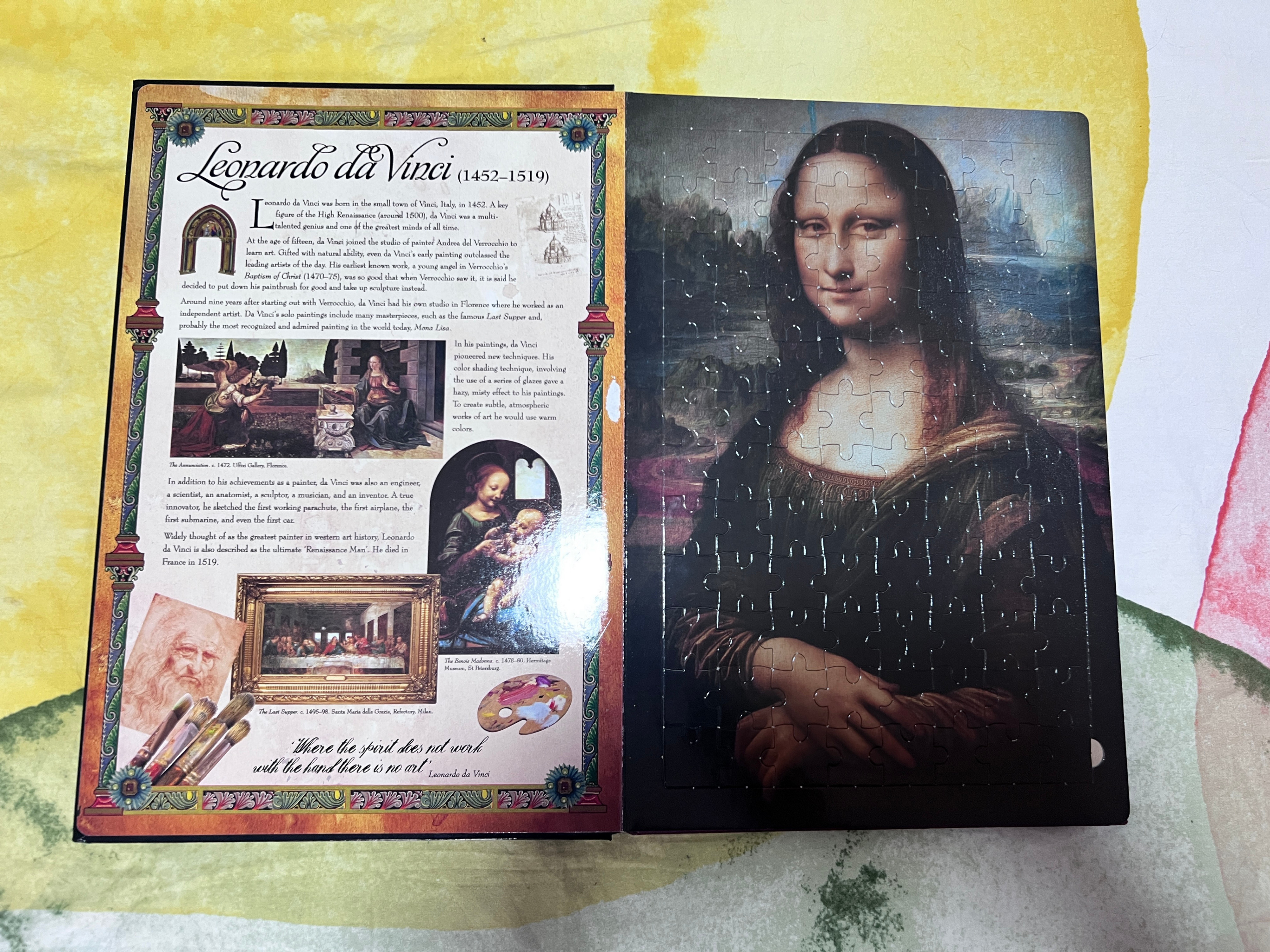 Jigsaw Puzzles (Leonardo da Vinci & Peter Paul Rubens) - photo 3