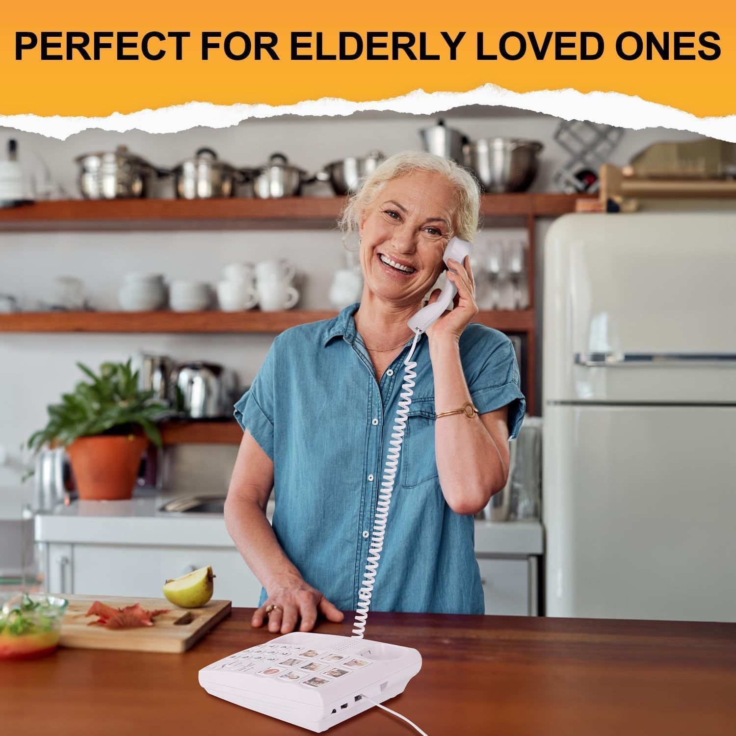 Big Button Landline Phone for Seniors - photo 4